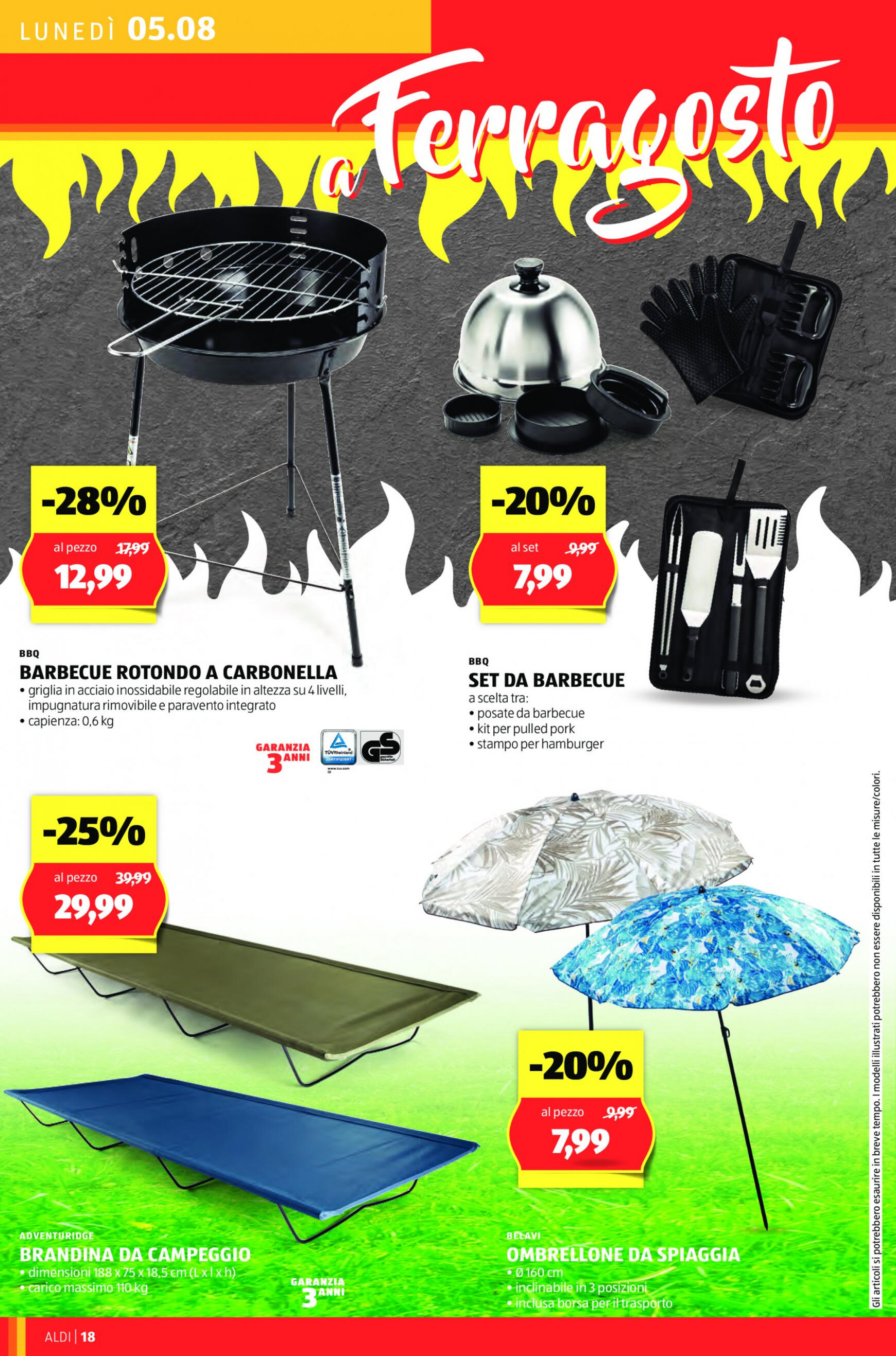 aldi - Nuovo volantino ALDI 05.08. - 11.08. - page: 18