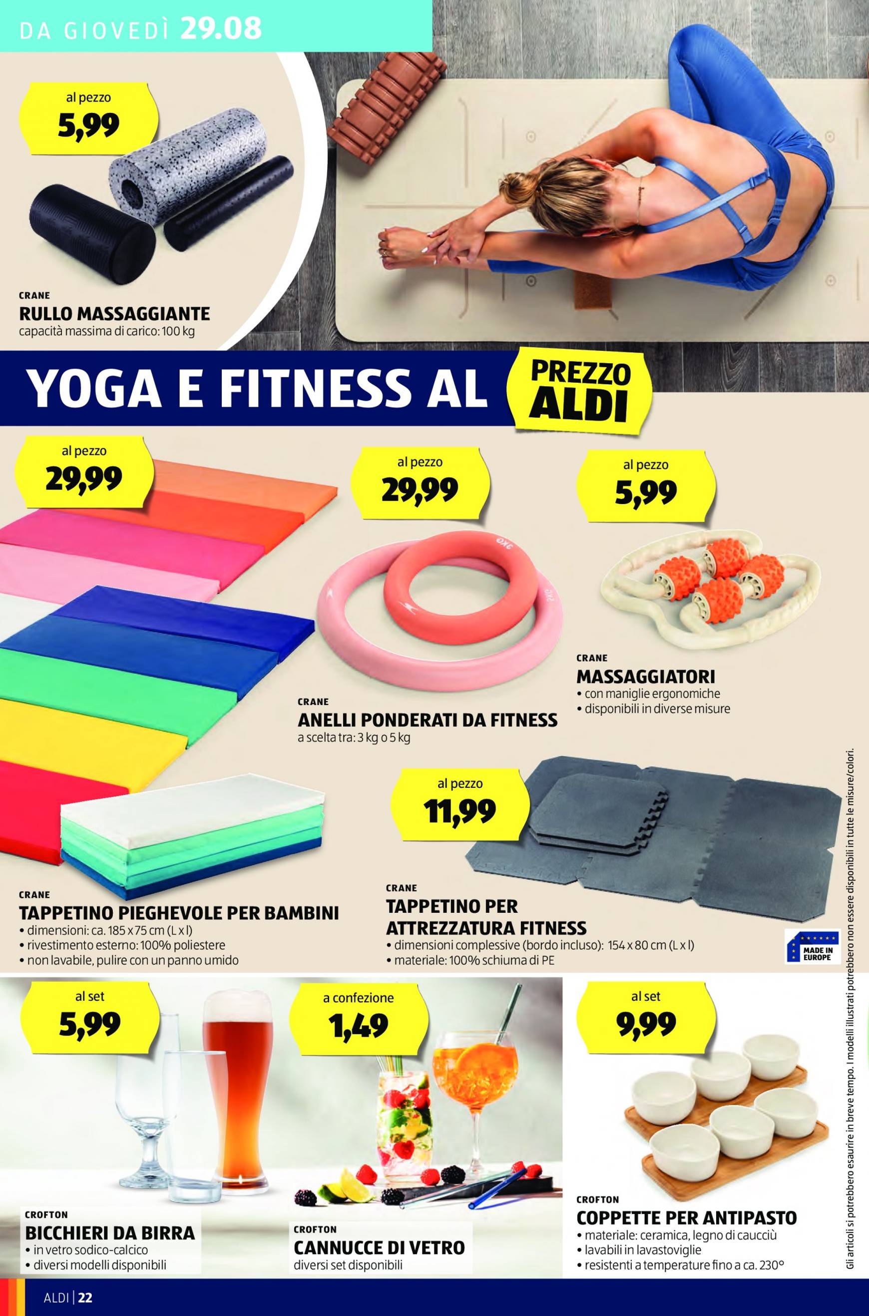 aldi - Nuovo volantino ALDI 26.08. - 01.09. - page: 22