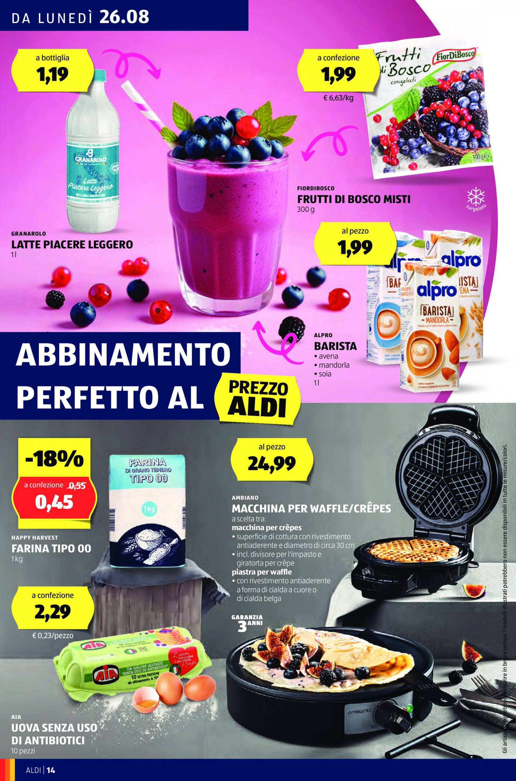 aldi - Nuovo volantino ALDI 26.08. - 01.09. - page: 14