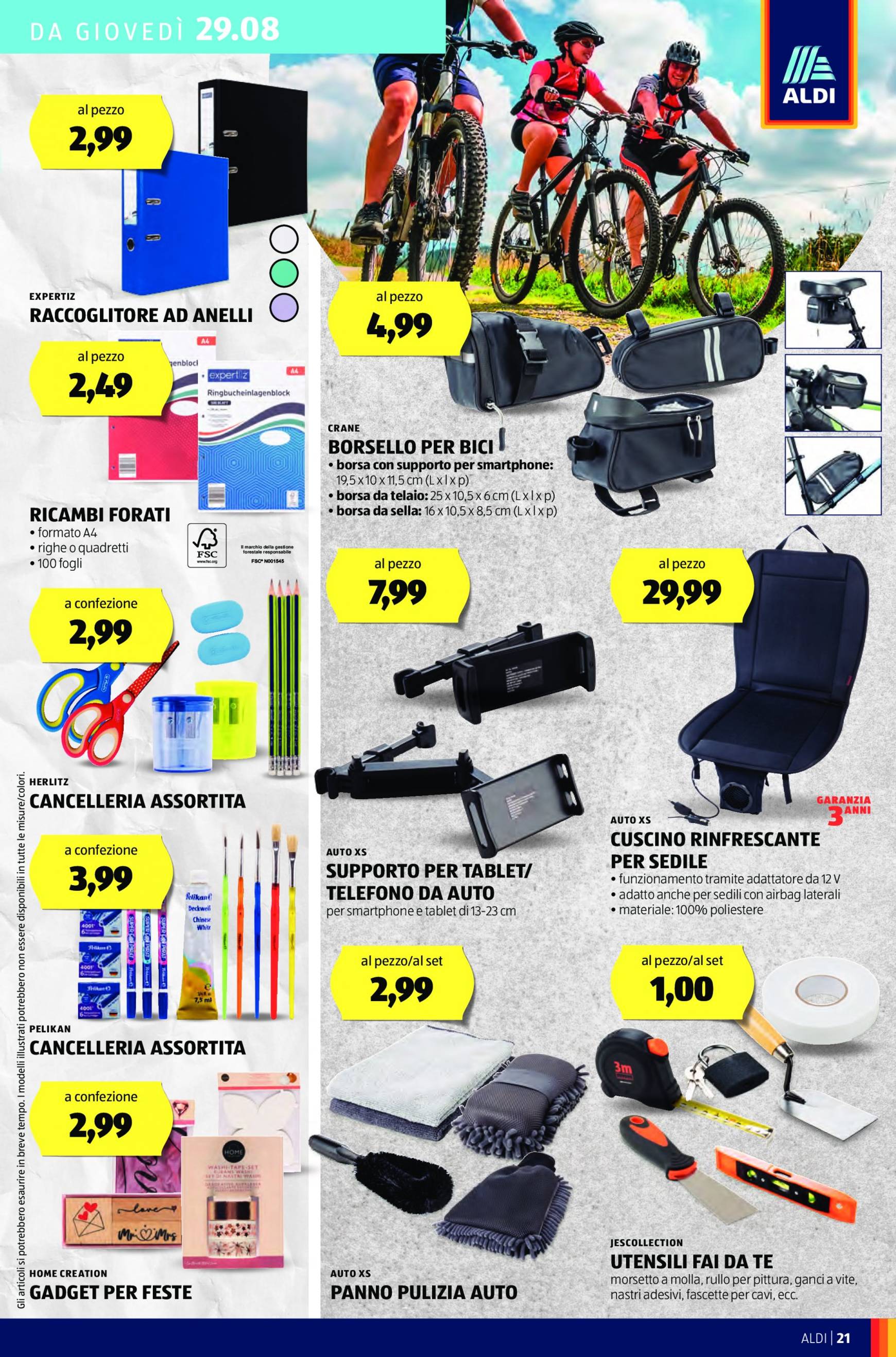 aldi - Nuovo volantino ALDI 26.08. - 01.09. - page: 21