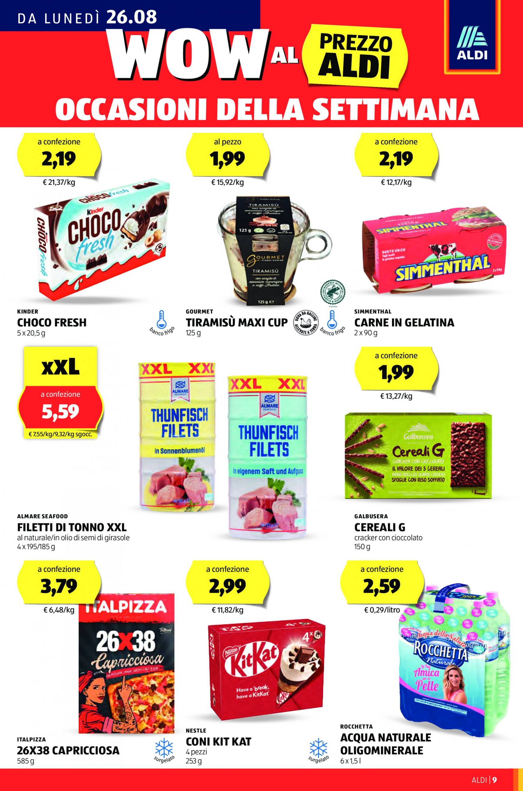 aldi - Nuovo volantino ALDI 26.08. - 01.09. - page: 9