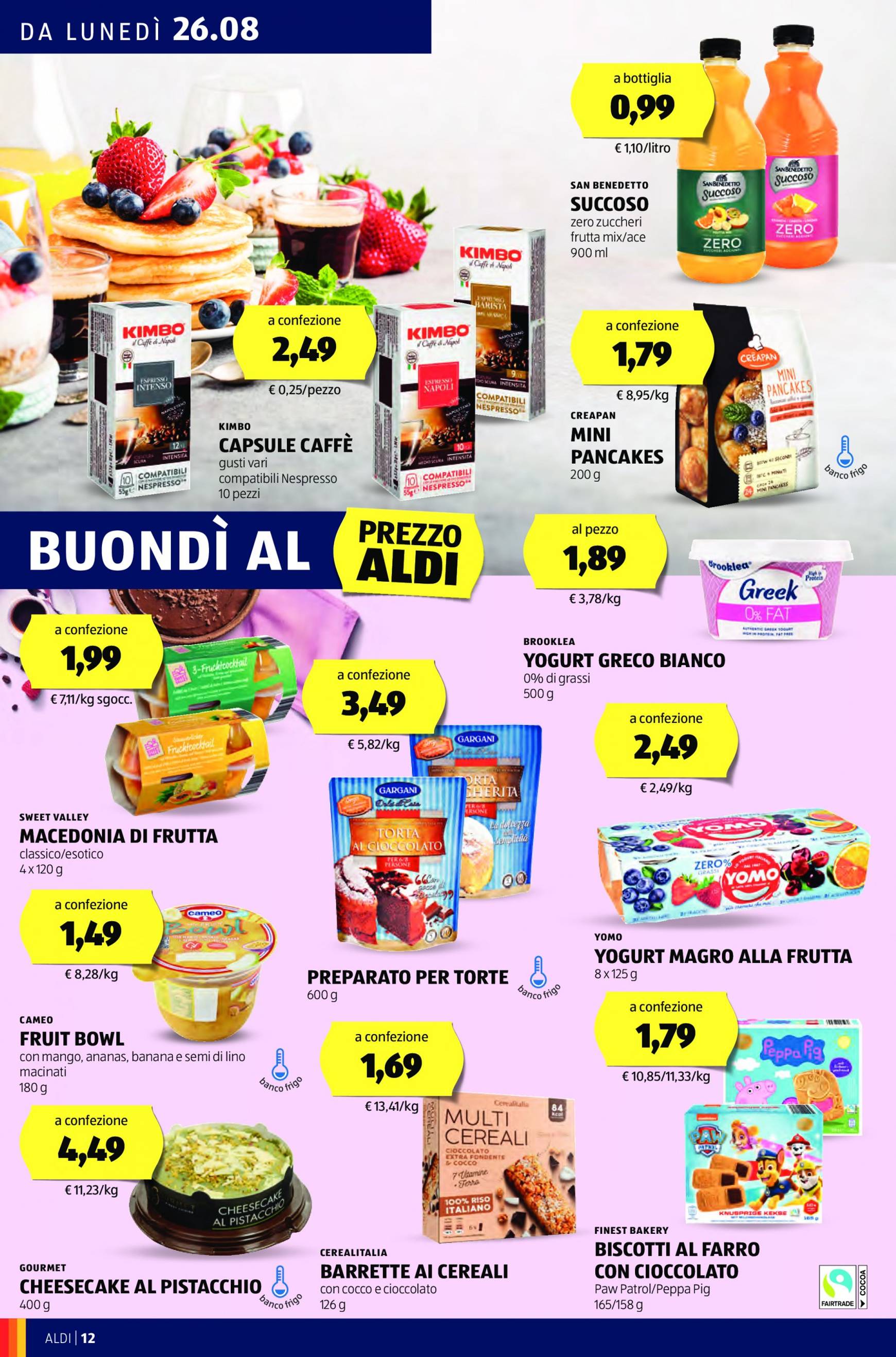 aldi - Nuovo volantino ALDI 26.08. - 01.09. - page: 12