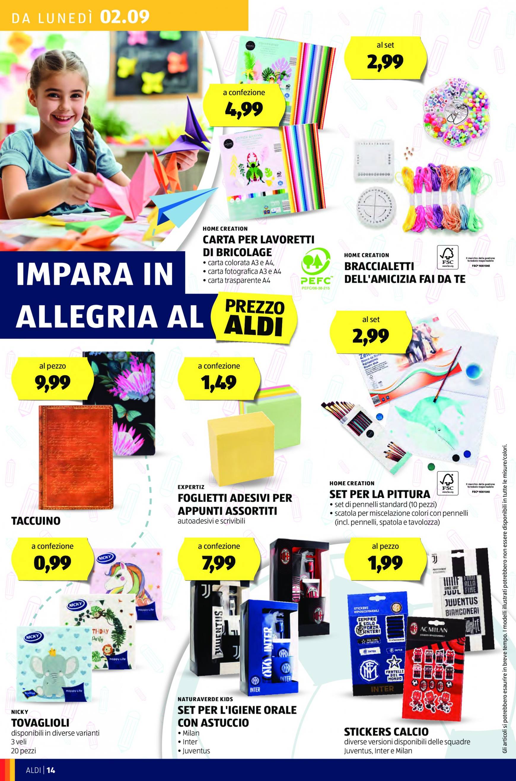 aldi - Nuovo volantino ALDI 02.09. - 08.09. - page: 14