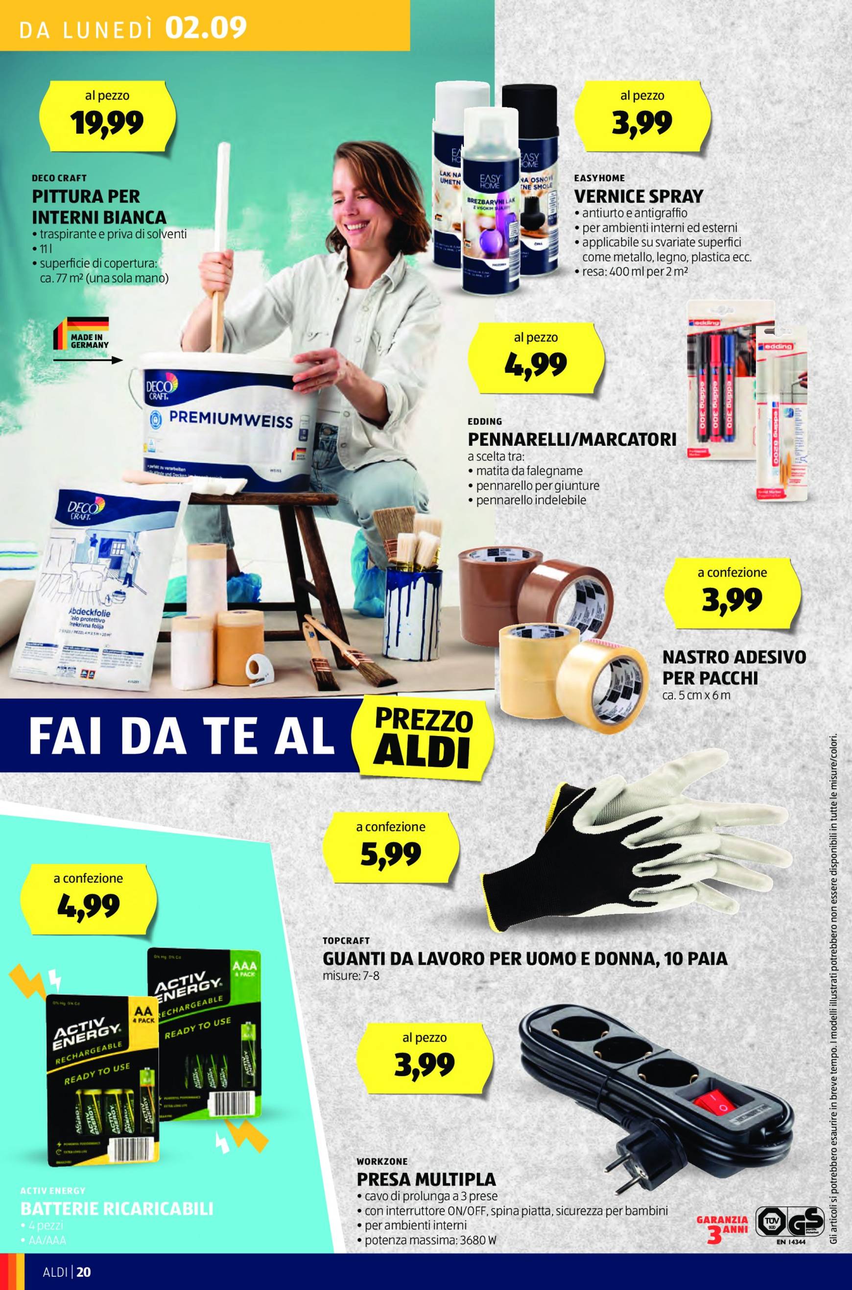 aldi - Nuovo volantino ALDI 02.09. - 08.09. - page: 20