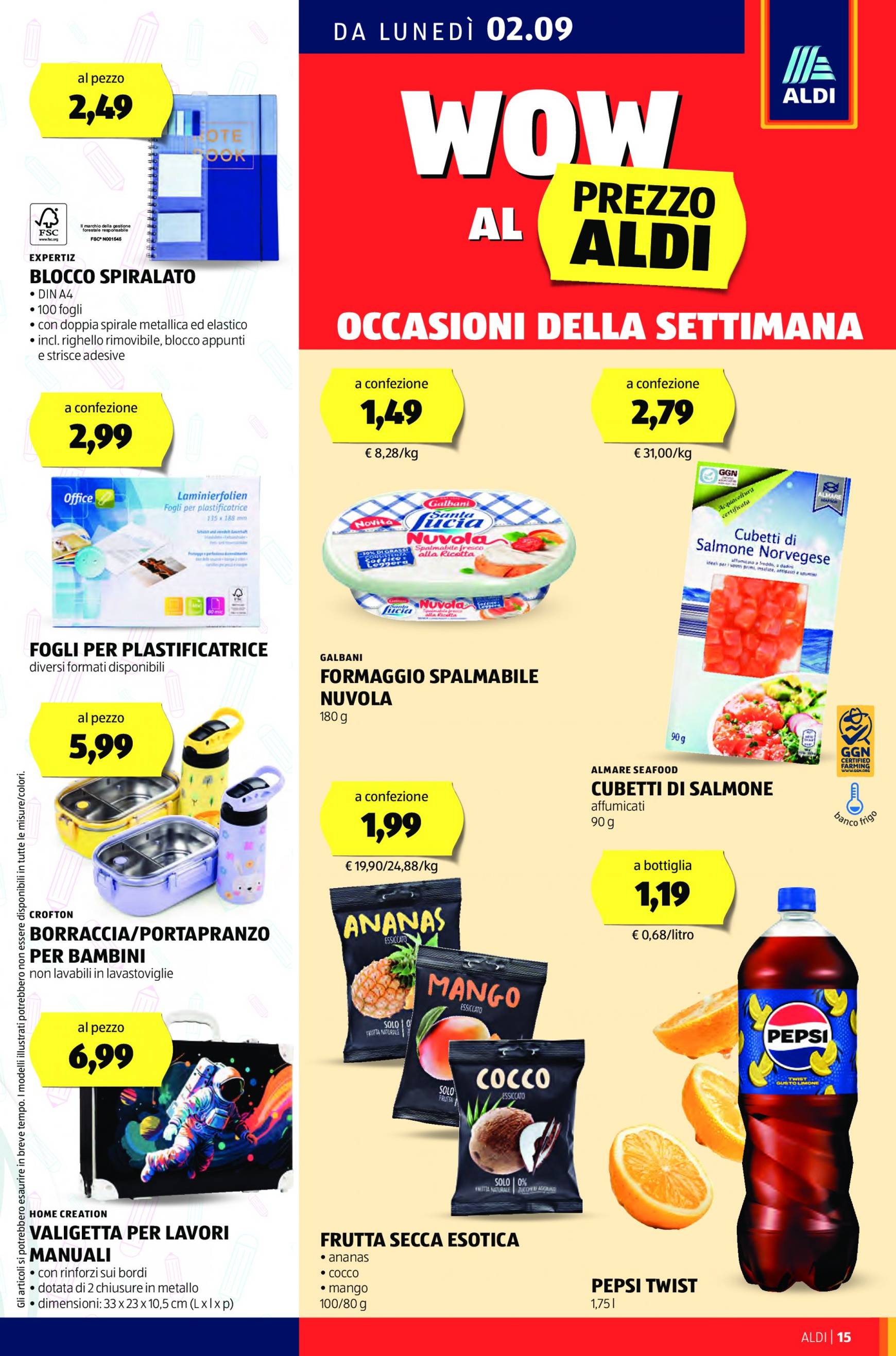 aldi - Nuovo volantino ALDI 02.09. - 08.09. - page: 15