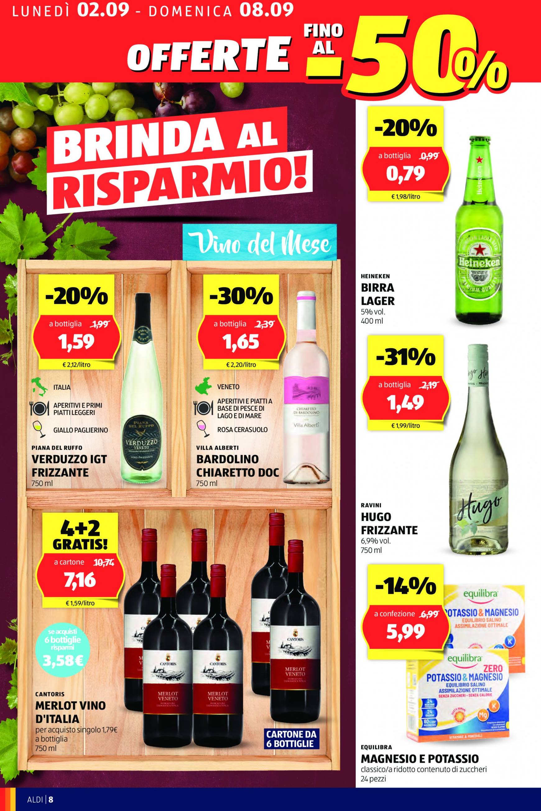 aldi - Nuovo volantino ALDI 02.09. - 08.09. - page: 8