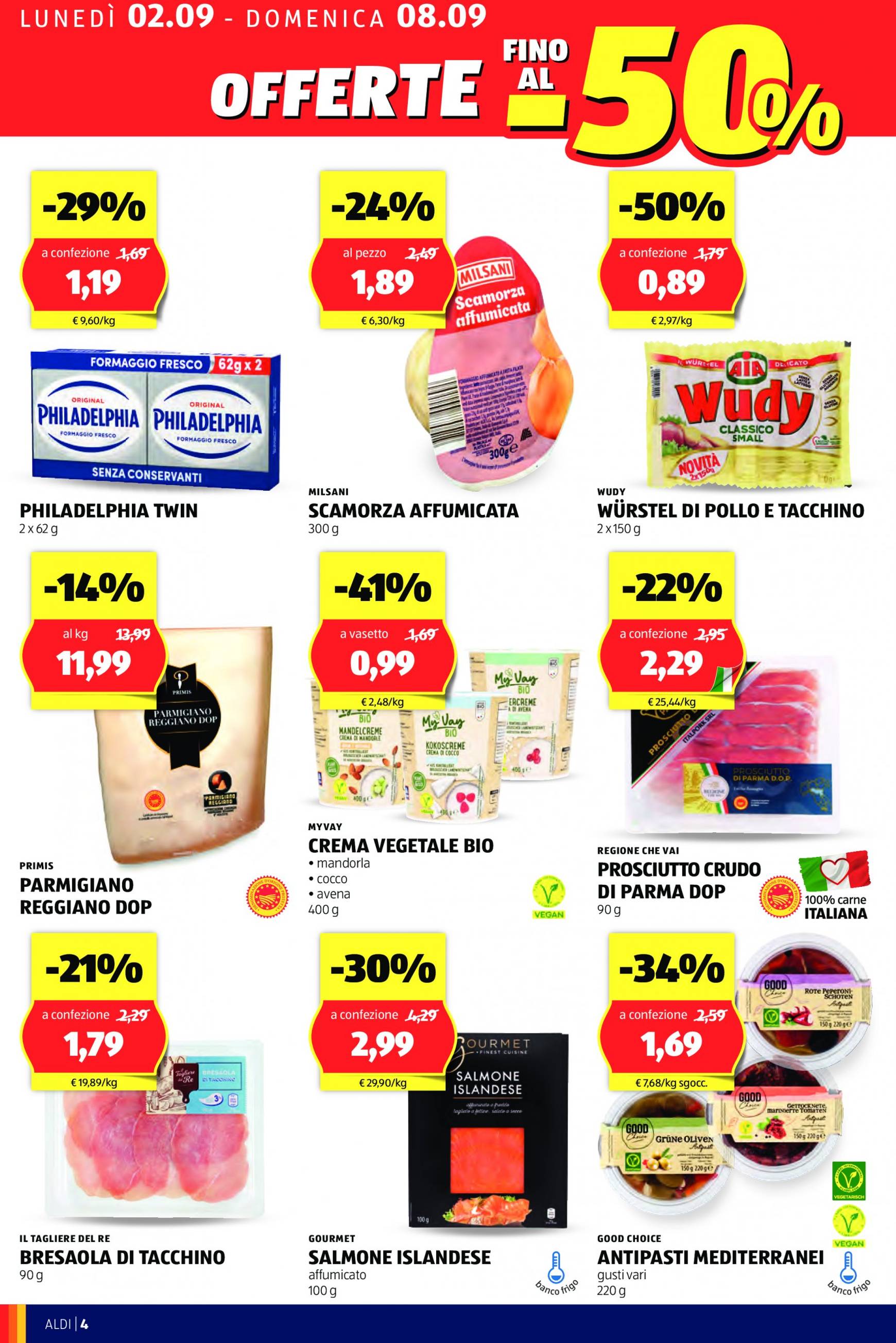 aldi - Nuovo volantino ALDI 02.09. - 08.09. - page: 4