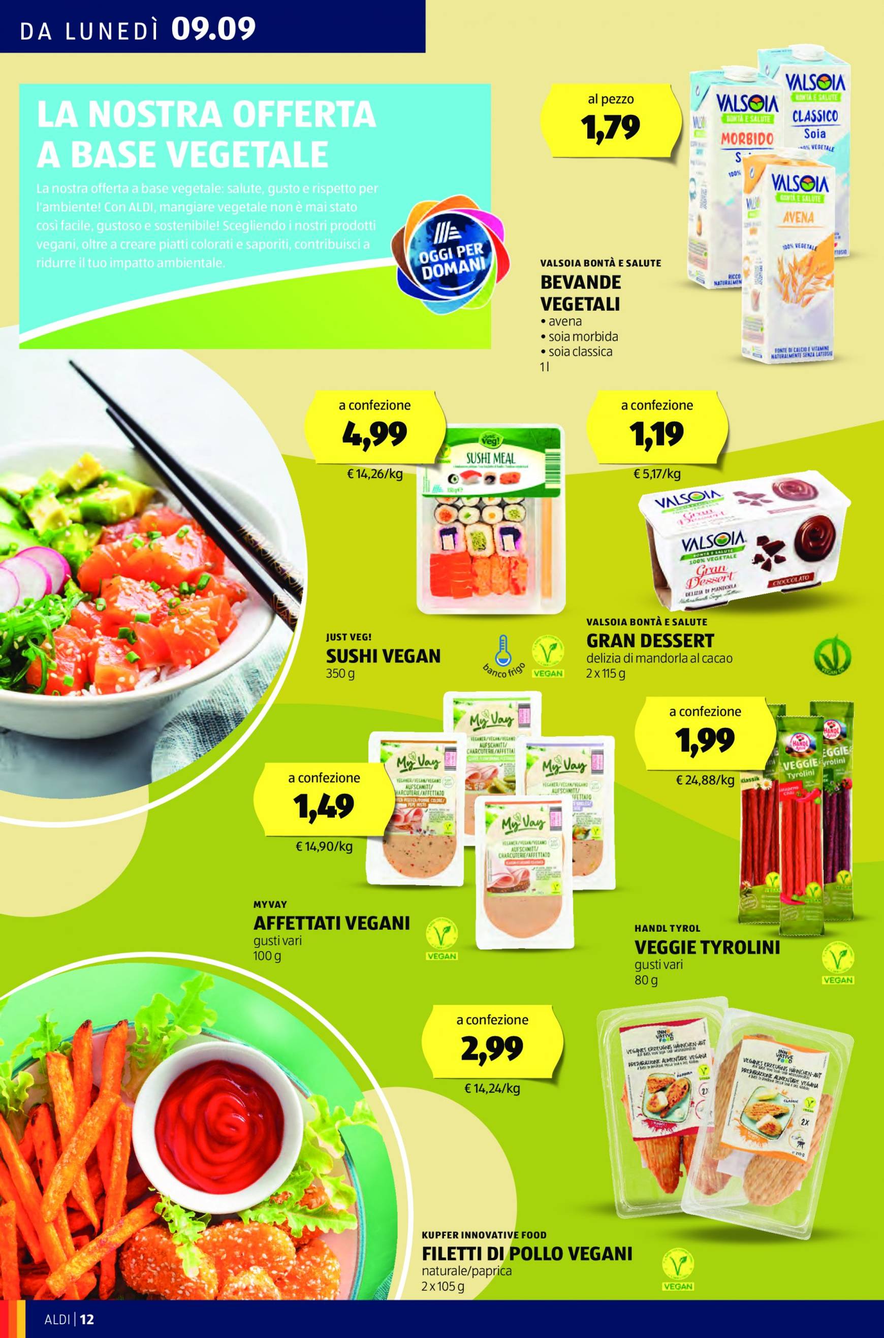 aldi - Nuovo volantino ALDI 09.09. - 15.09. - page: 12