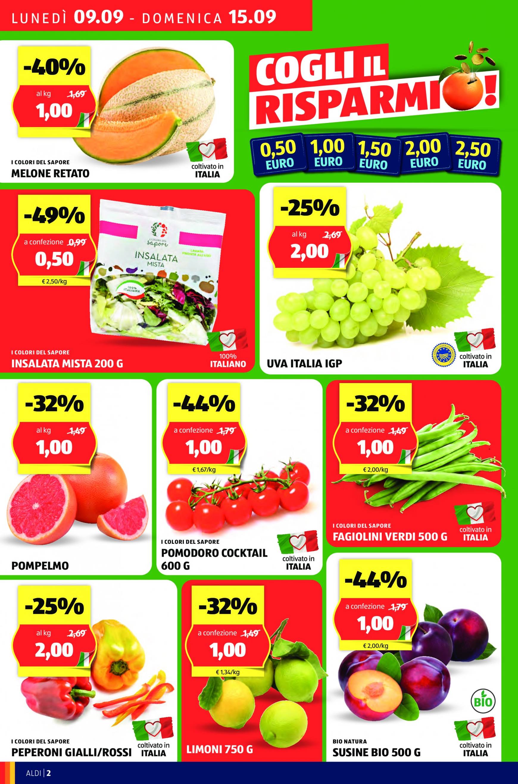 aldi - Nuovo volantino ALDI 09.09. - 15.09. - page: 2