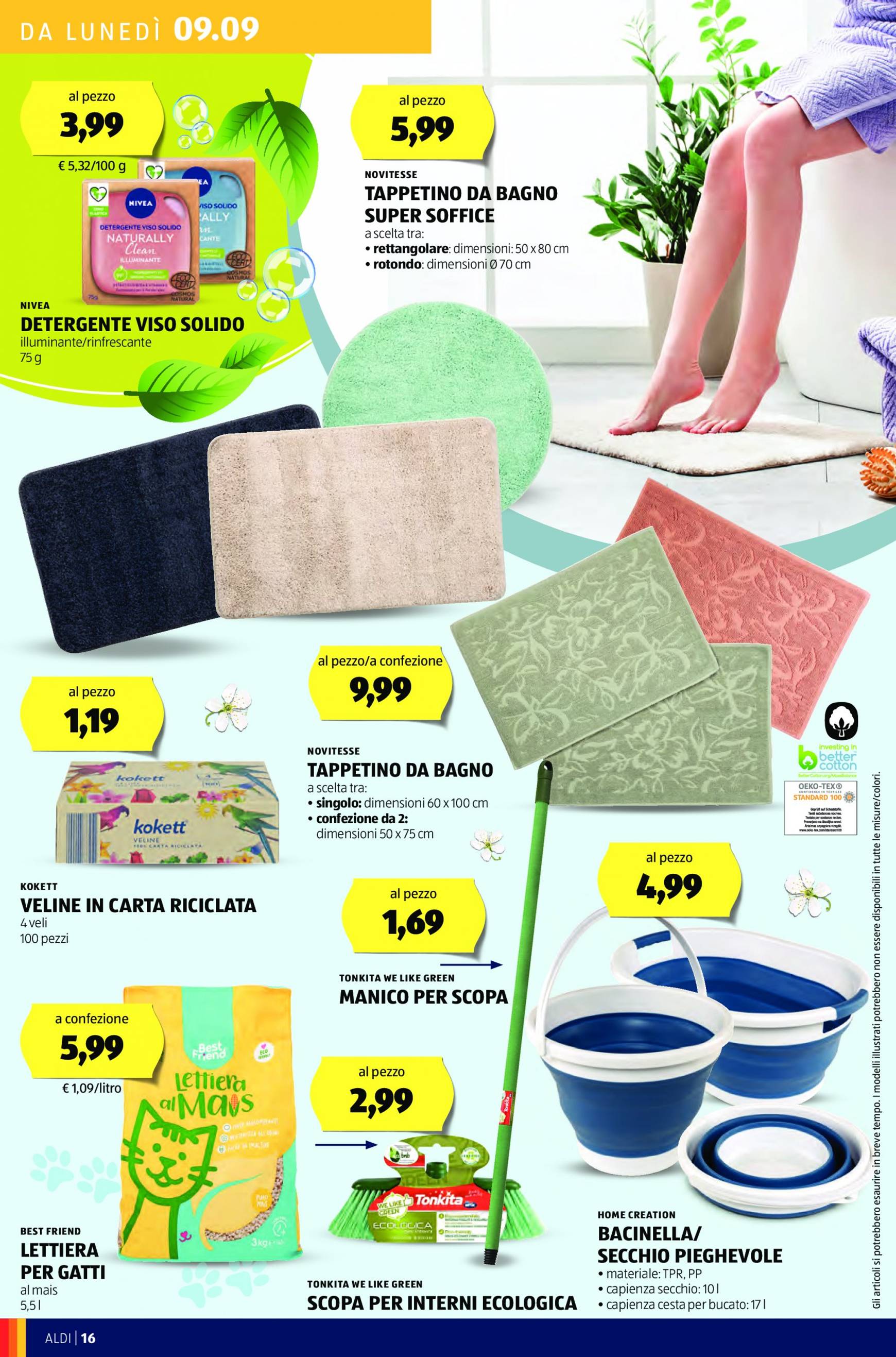 aldi - Nuovo volantino ALDI 09.09. - 15.09. - page: 16