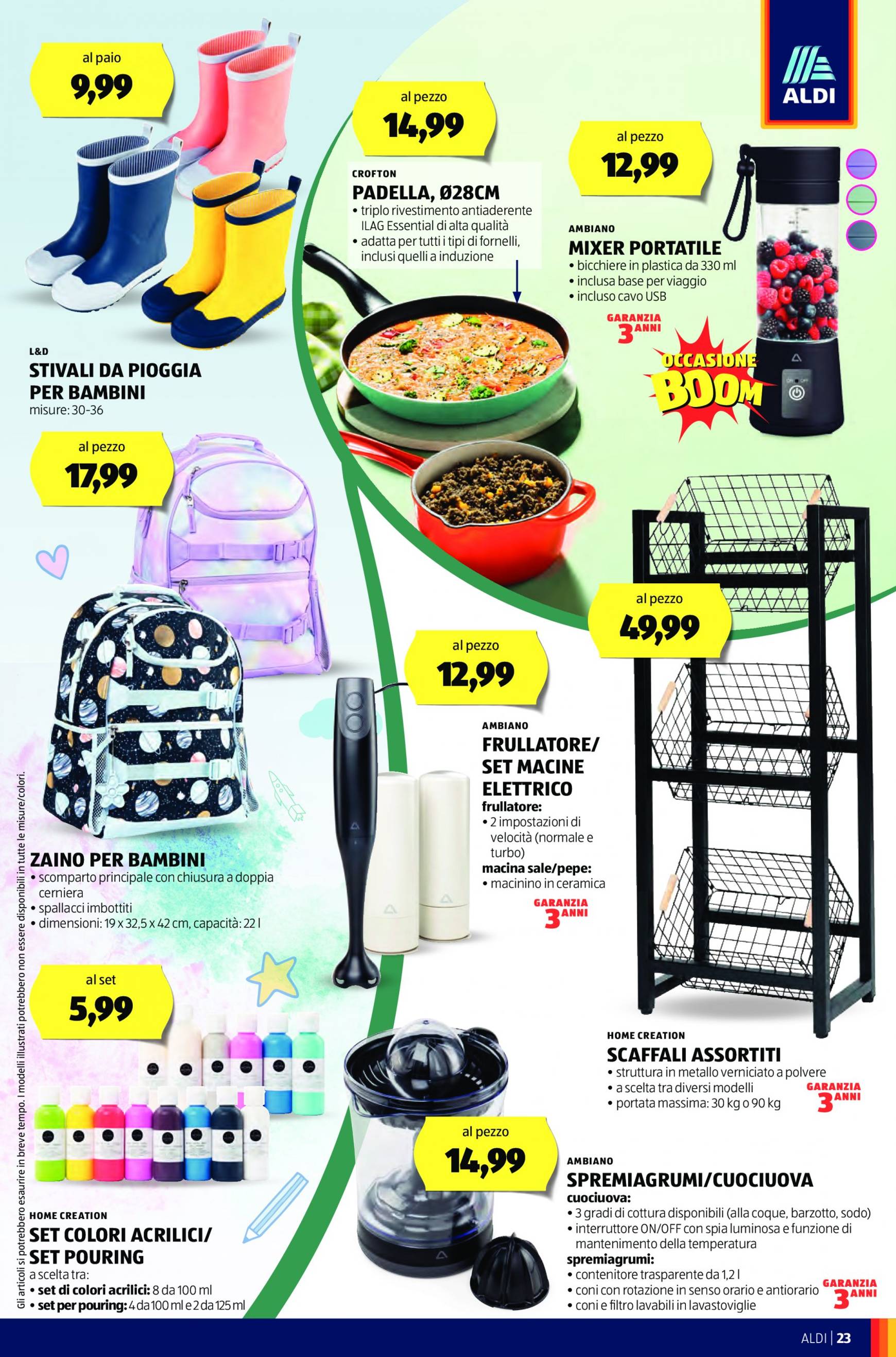 aldi - Nuovo volantino ALDI 09.09. - 15.09. - page: 23