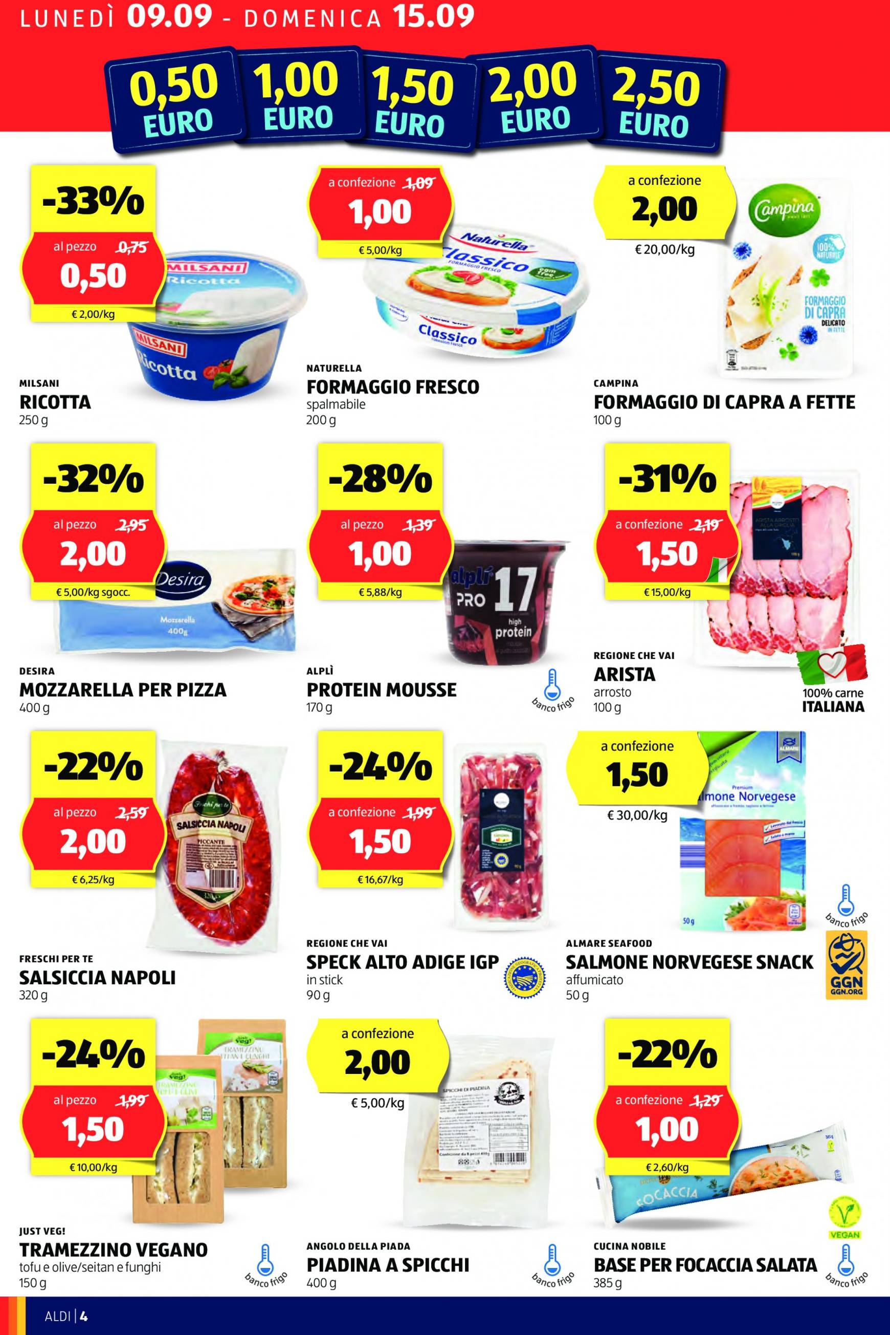 aldi - Nuovo volantino ALDI 09.09. - 15.09. - page: 4