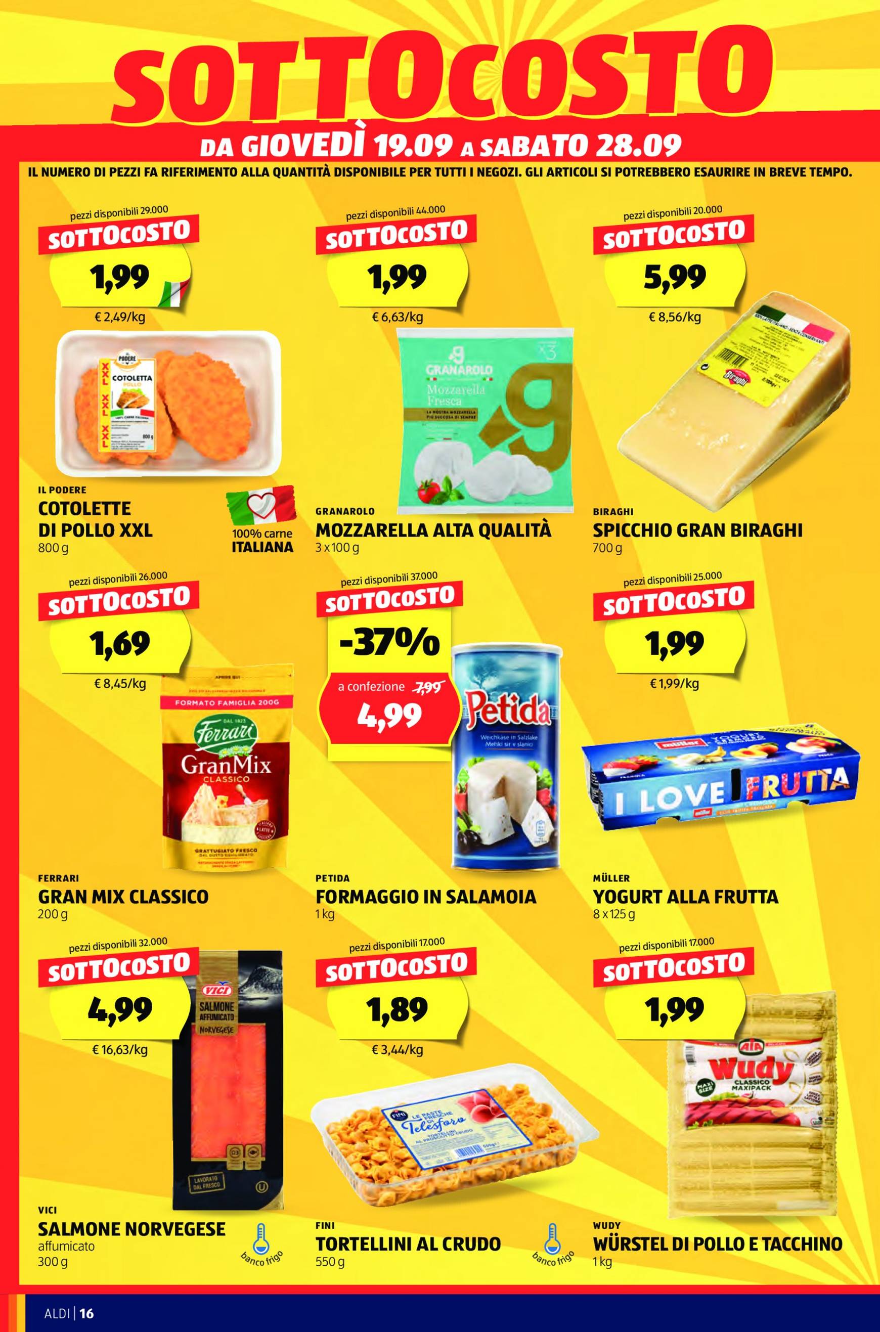 aldi - Nuovo volantino ALDI 16.09. - 22.09. - page: 16