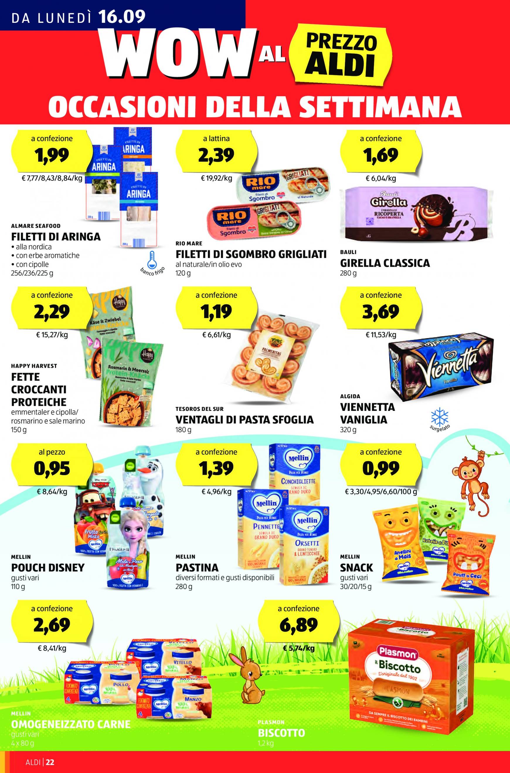 aldi - Nuovo volantino ALDI 16.09. - 22.09. - page: 22