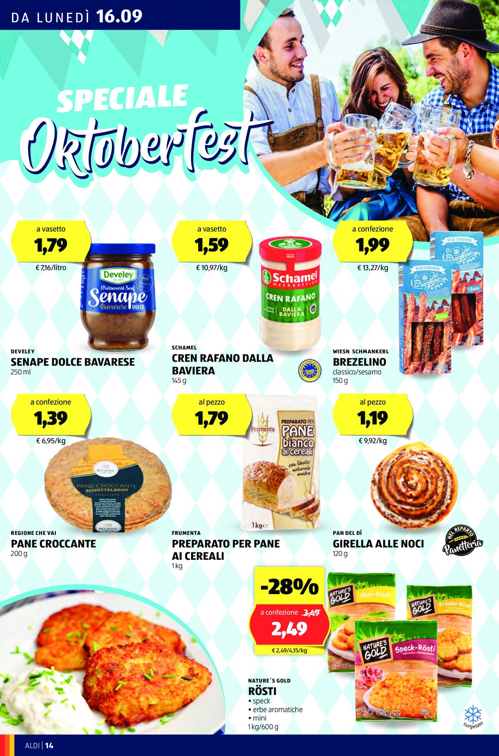 aldi - Nuovo volantino ALDI 16.09. - 22.09. - page: 14