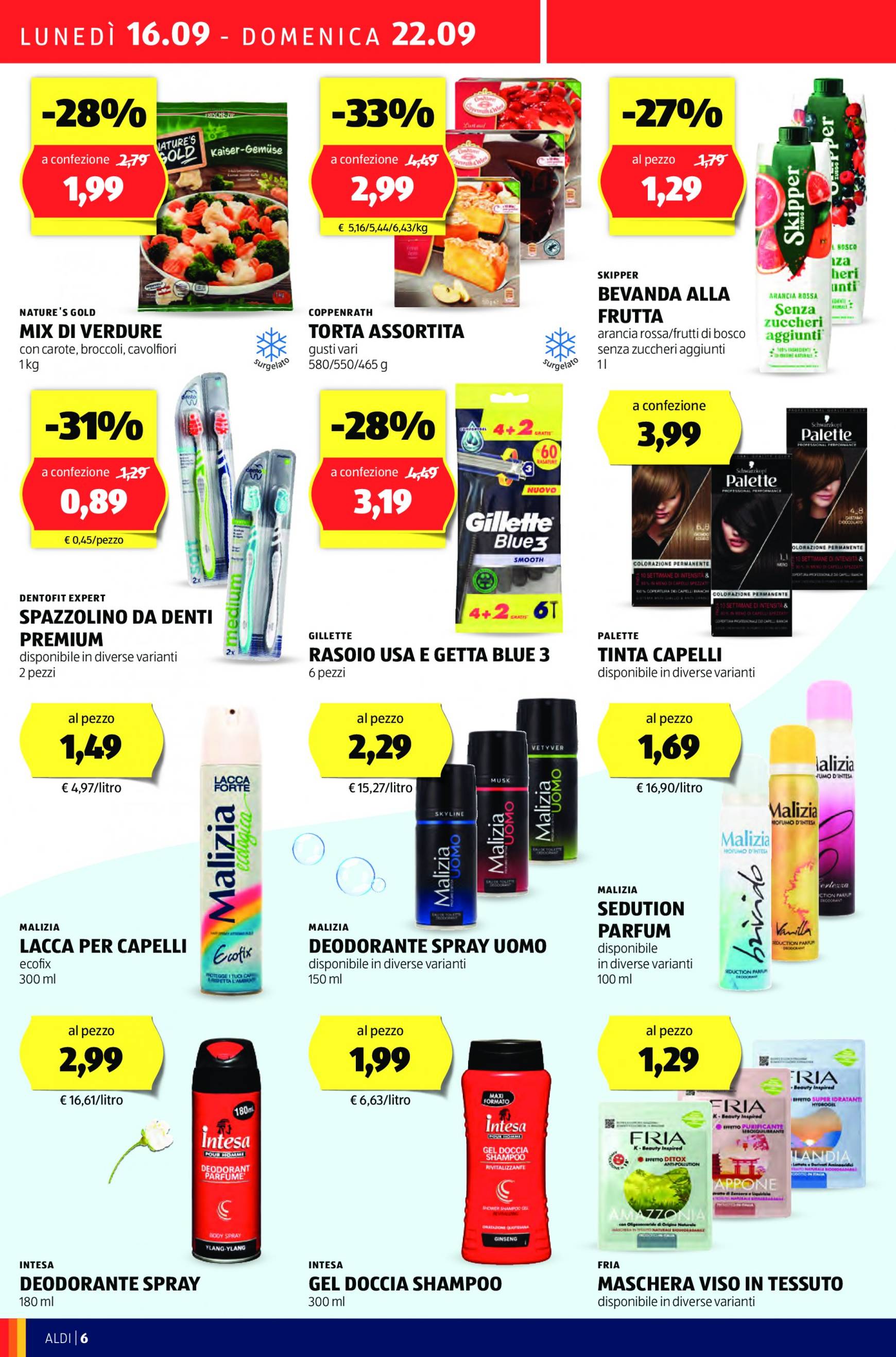 aldi - Nuovo volantino ALDI 16.09. - 22.09. - page: 6