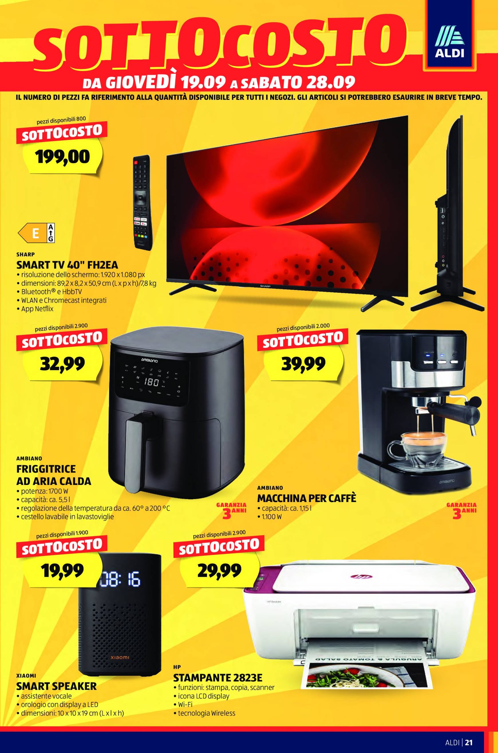 aldi - Nuovo volantino ALDI 16.09. - 22.09. - page: 21