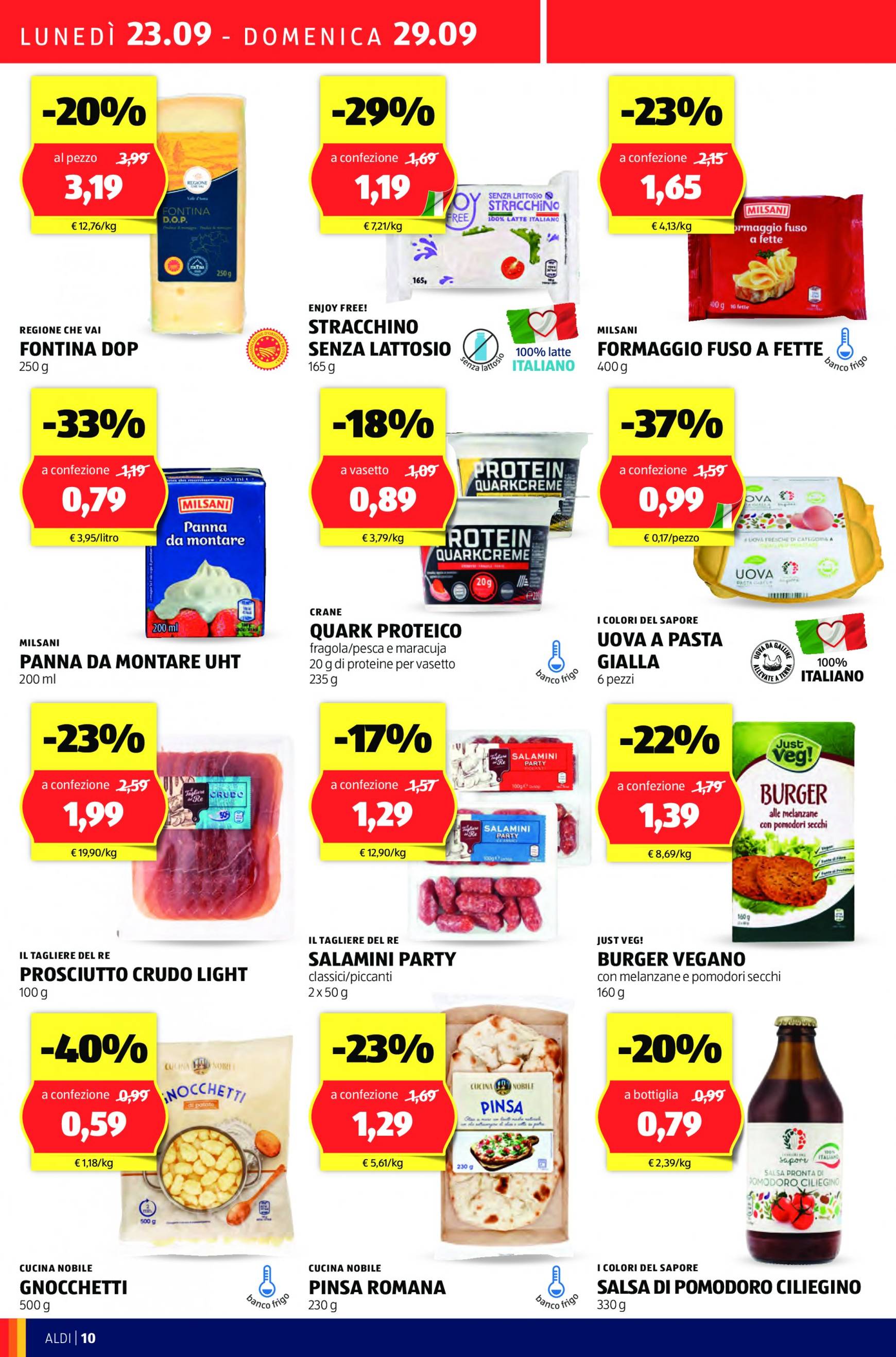 aldi - Nuovo volantino ALDI 23.09. - 29.09. - page: 10