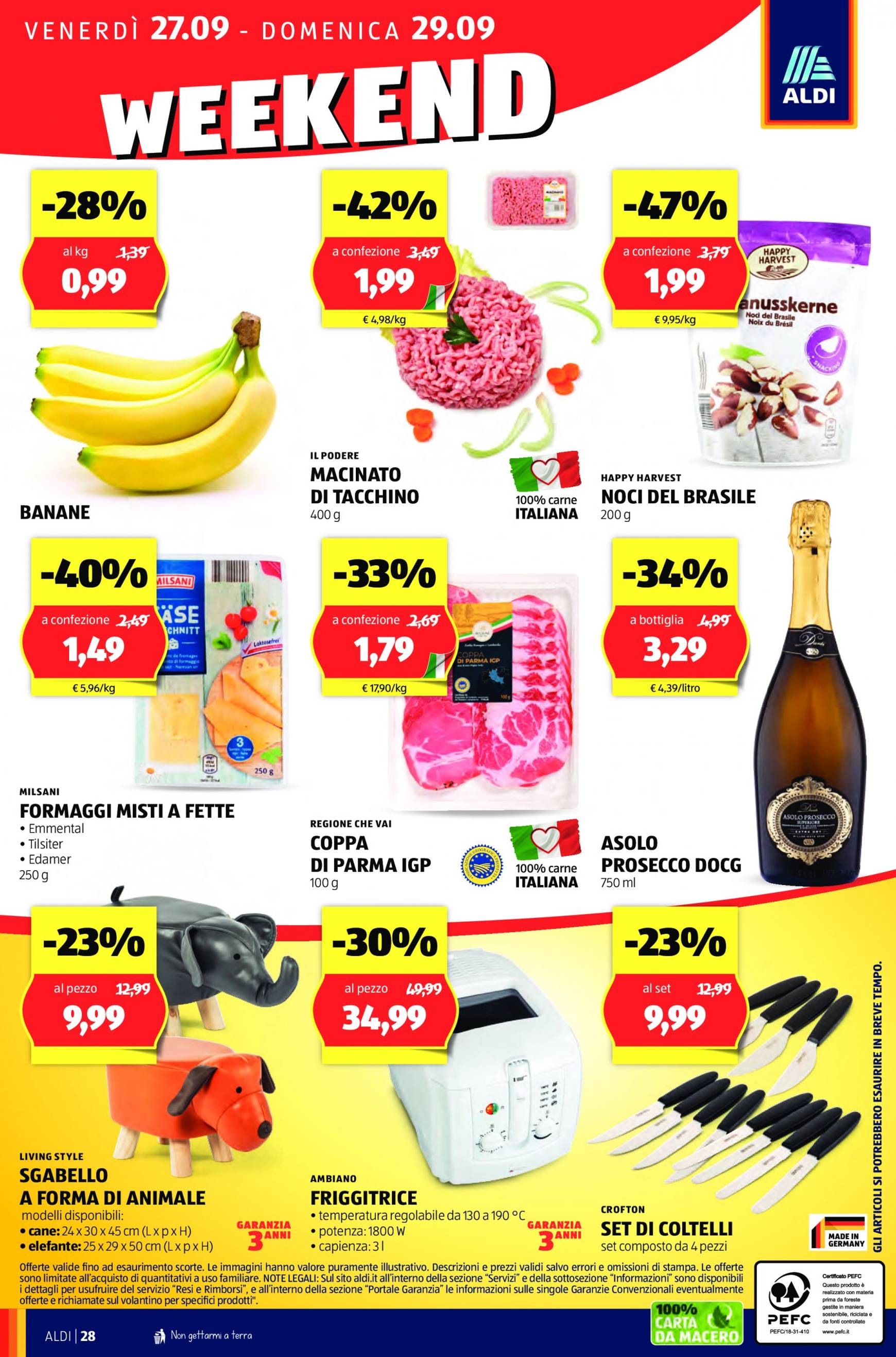 aldi - Nuovo volantino ALDI 23.09. - 29.09. - page: 28