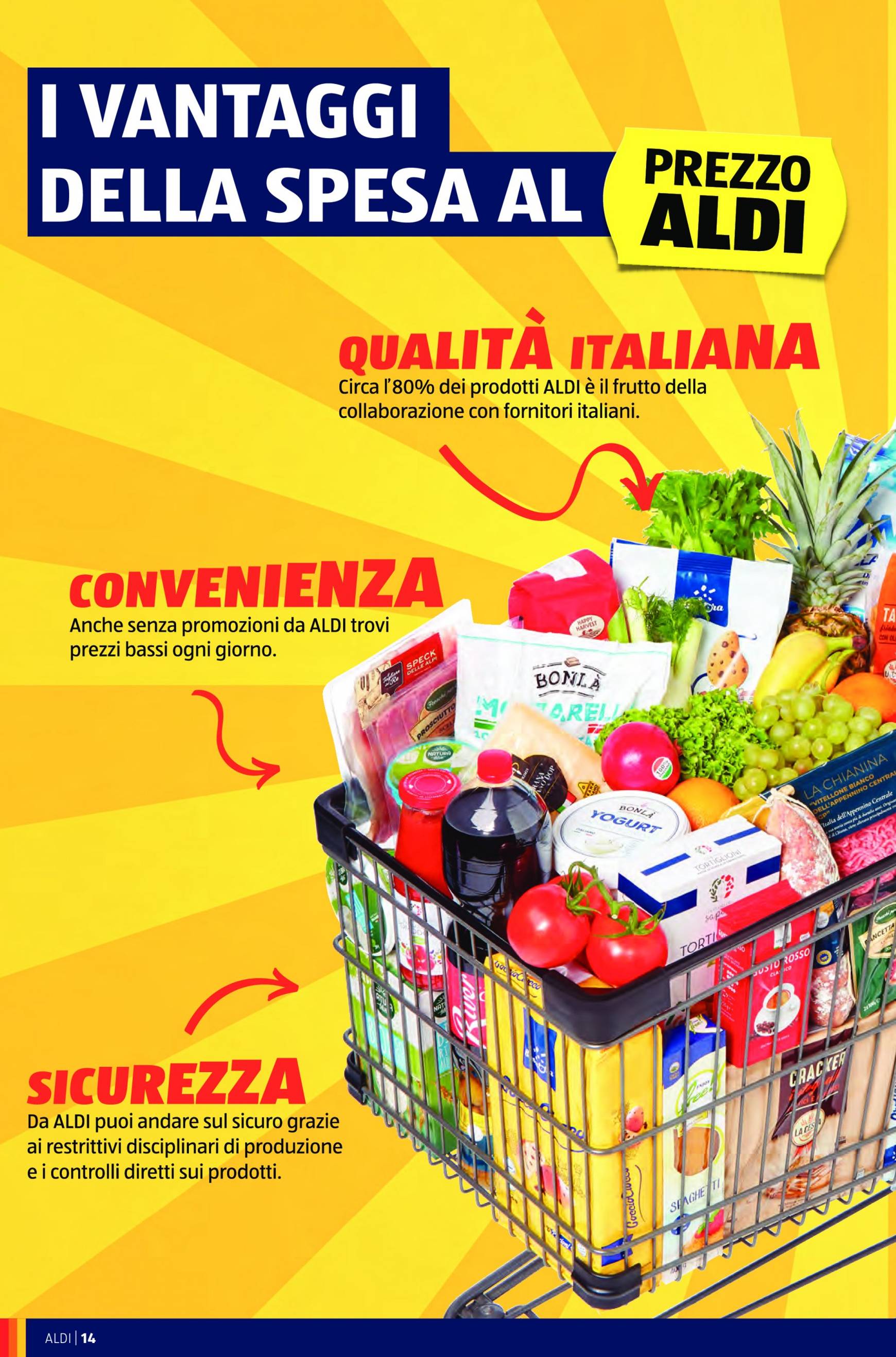 aldi - Nuovo volantino ALDI - Tradate, Via Cesare Beccaria, 1 26.09. - 29.09. - page: 14