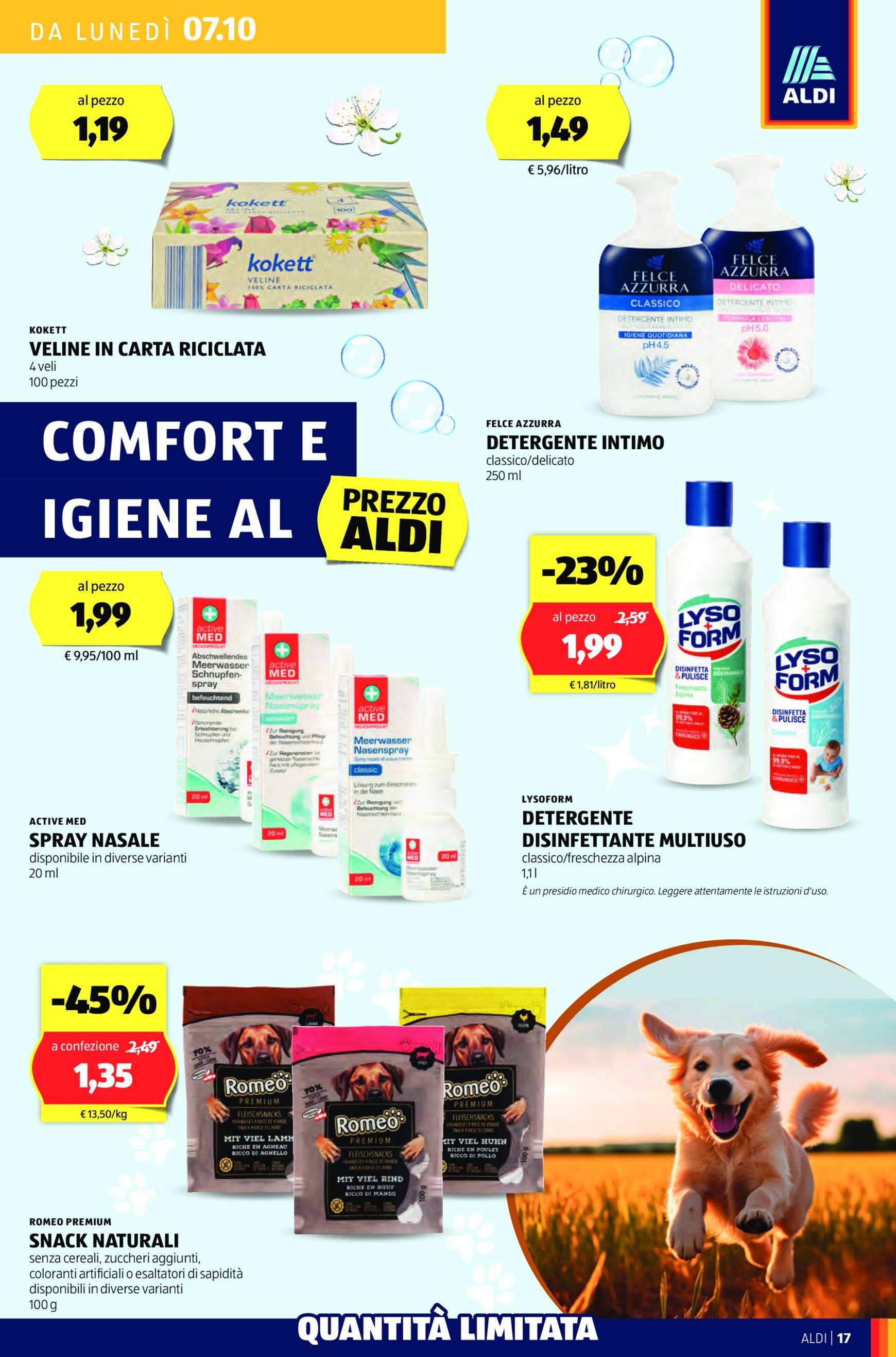 aldi - Nuovo volantino ALDI 07.10. - 13.10. - page: 17