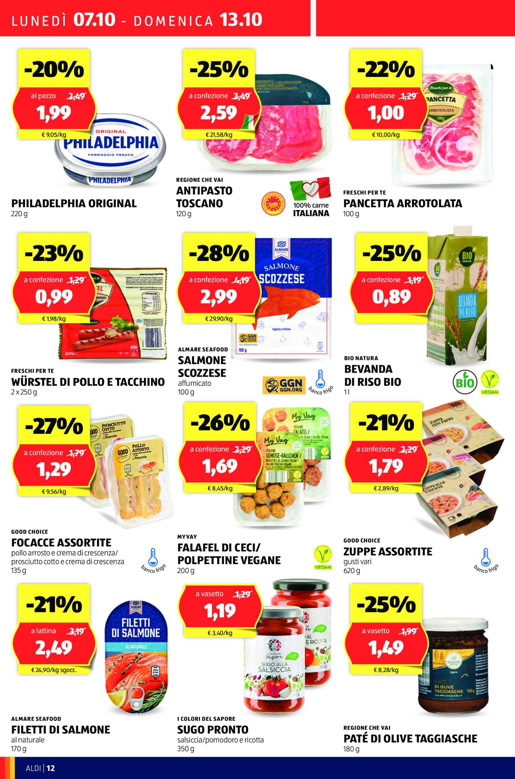 aldi - Nuovo volantino ALDI 07.10. - 13.10. - page: 12