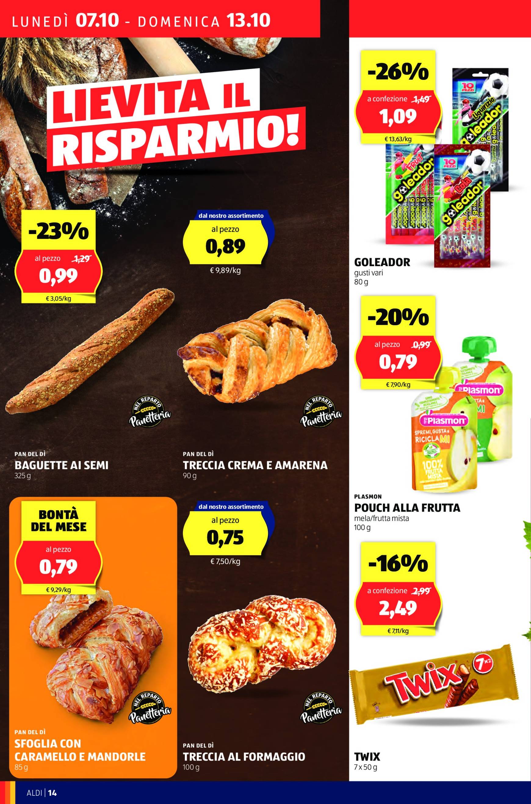 aldi - Nuovo volantino ALDI 07.10. - 13.10. - page: 14