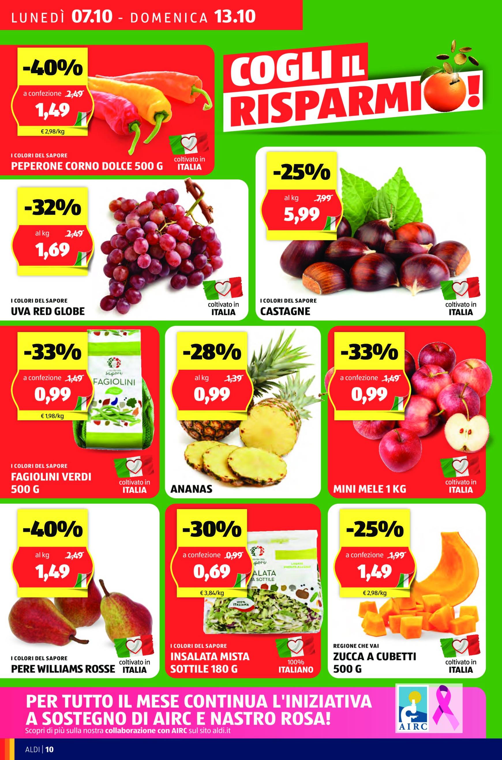 aldi - Nuovo volantino ALDI 07.10. - 13.10. - page: 10