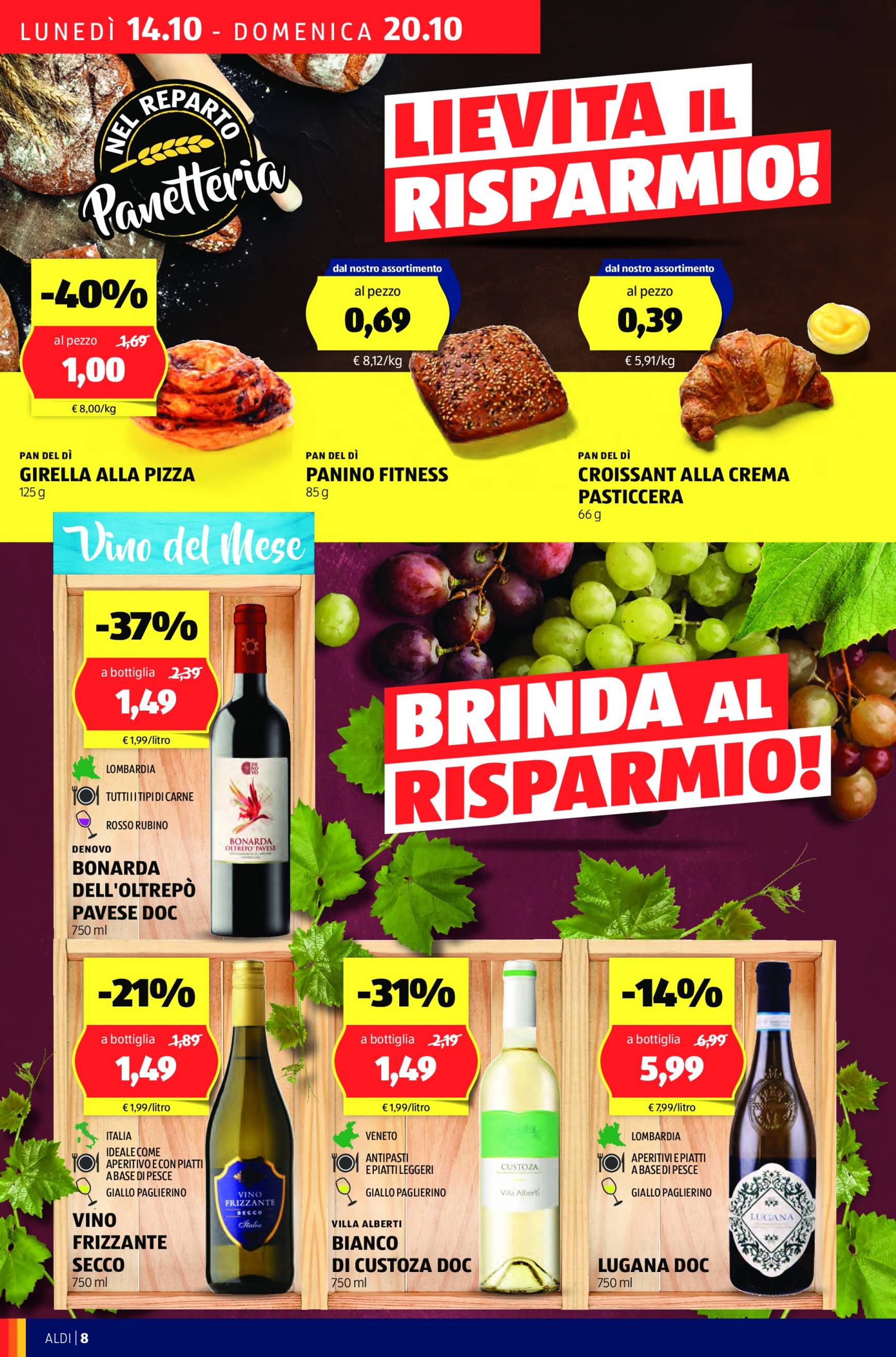 aldi - Volantino ALDI valido dal 14.10. al 20.10. - page: 8