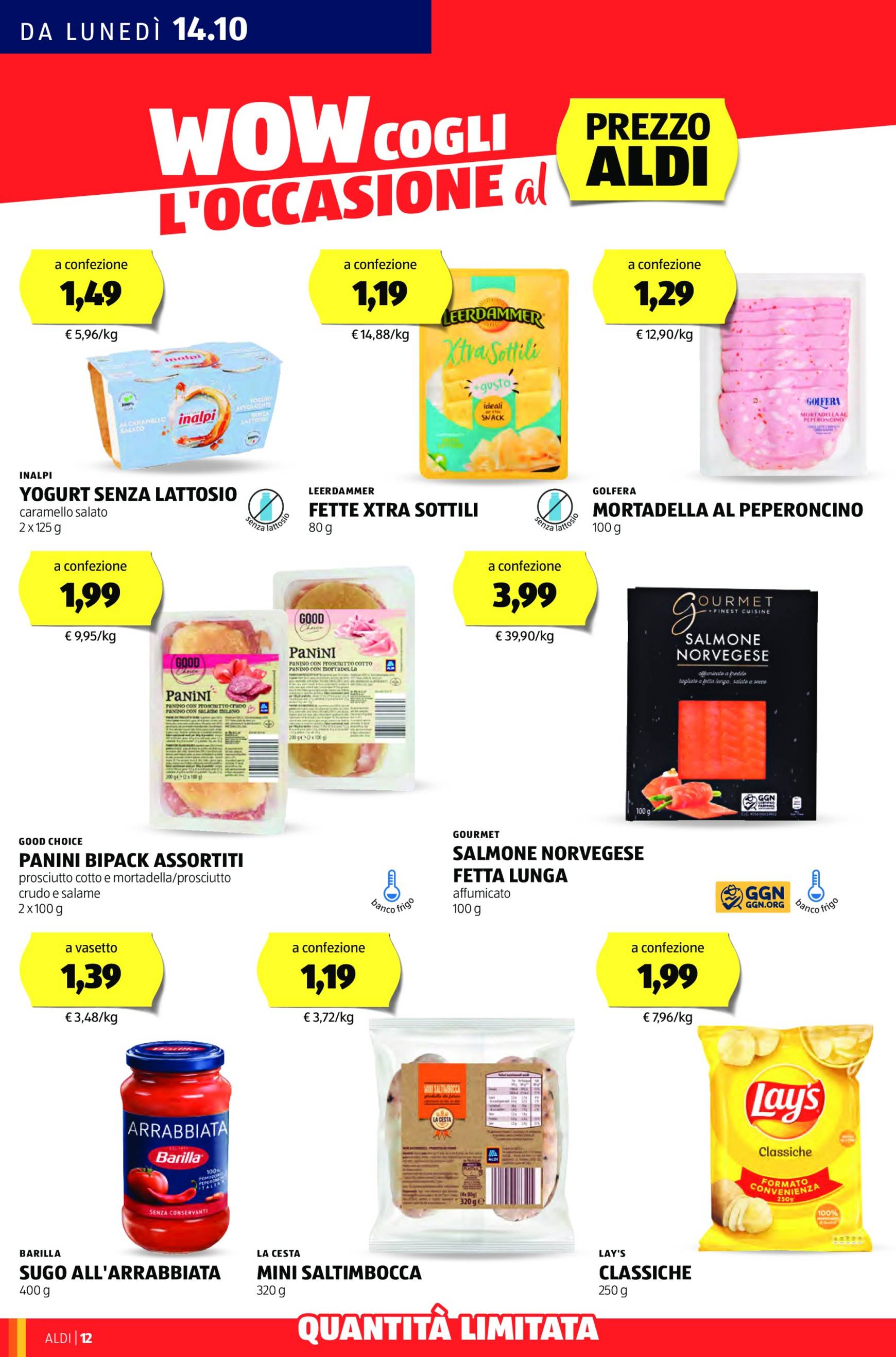 aldi - Volantino ALDI valido dal 14.10. al 20.10. - page: 12