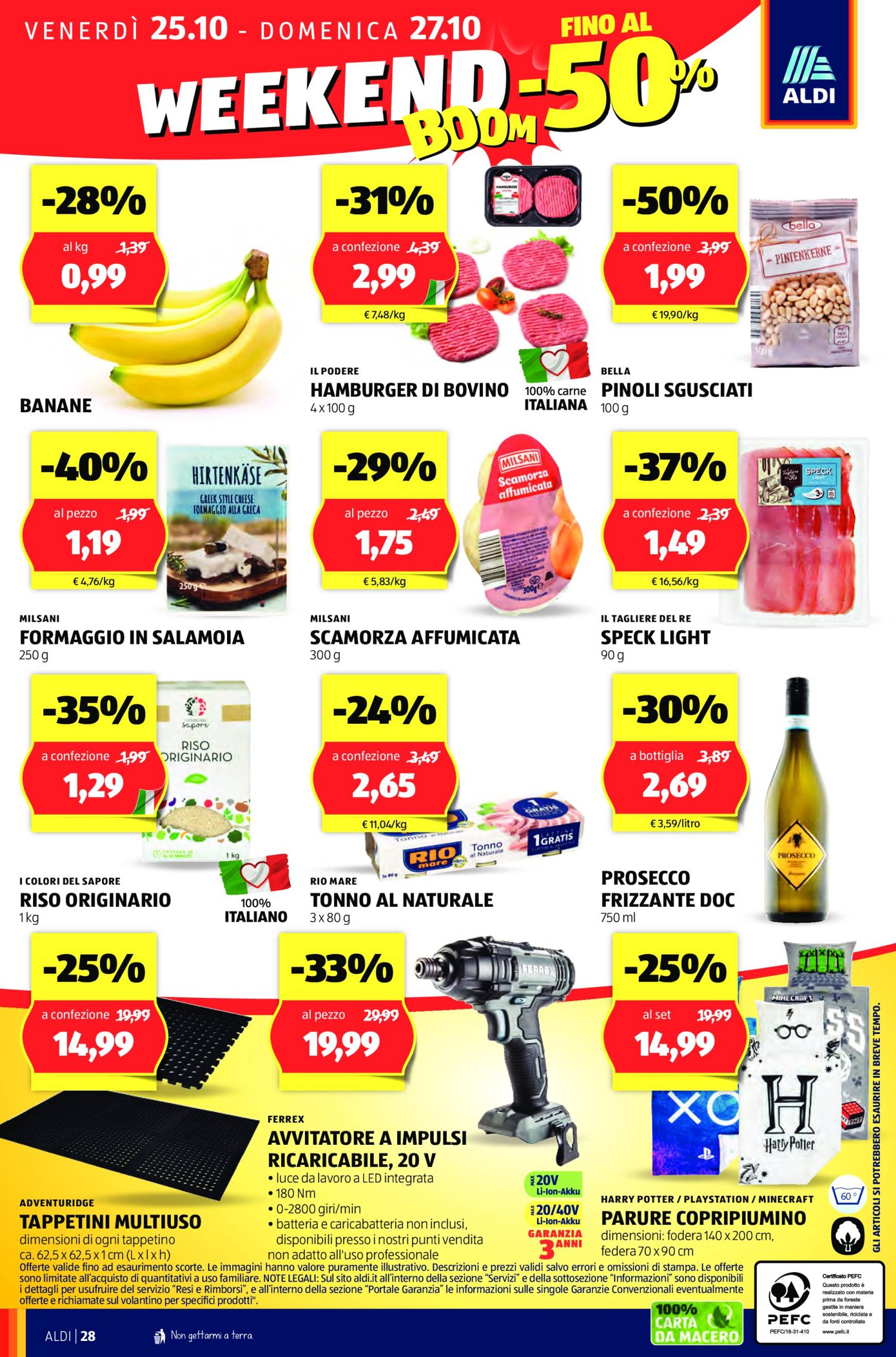 aldi - Volantino ALDI valido dal 21.10. al 27.10. - page: 28