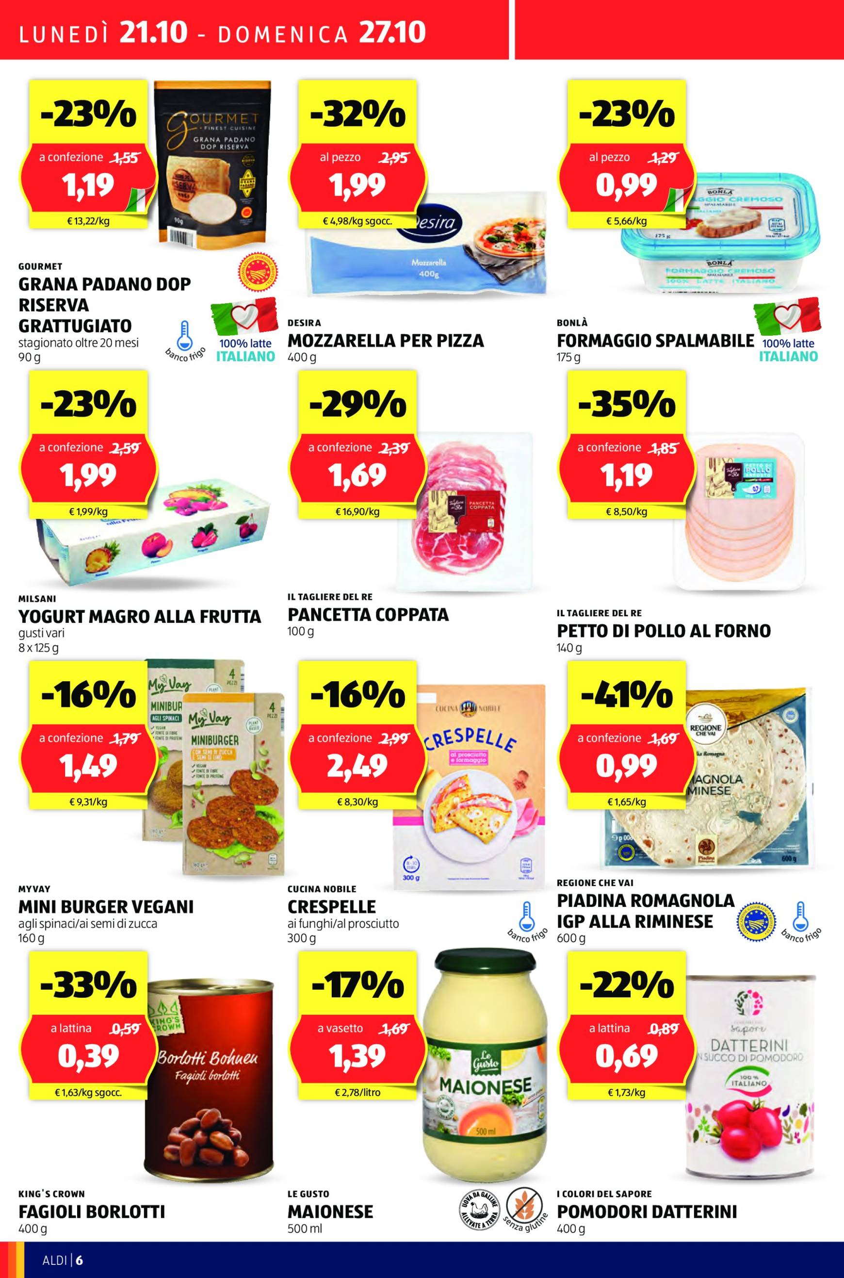 aldi - Volantino ALDI valido dal 21.10. al 27.10. - page: 6