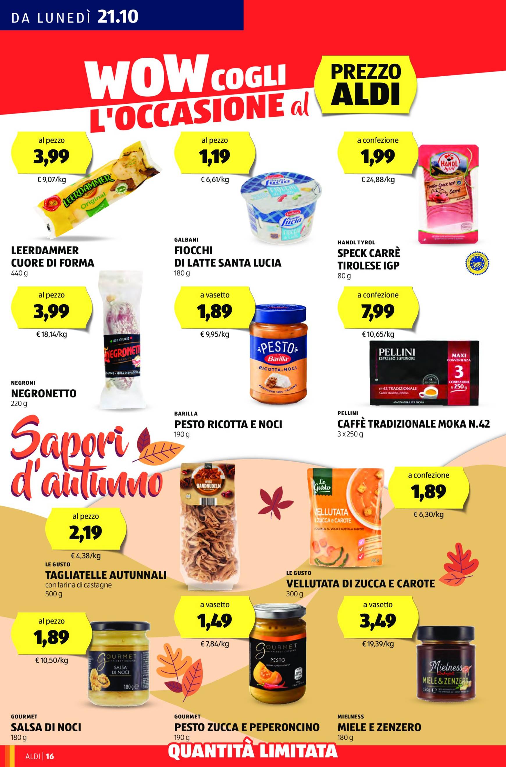 aldi - Volantino ALDI valido dal 21.10. al 27.10. - page: 16