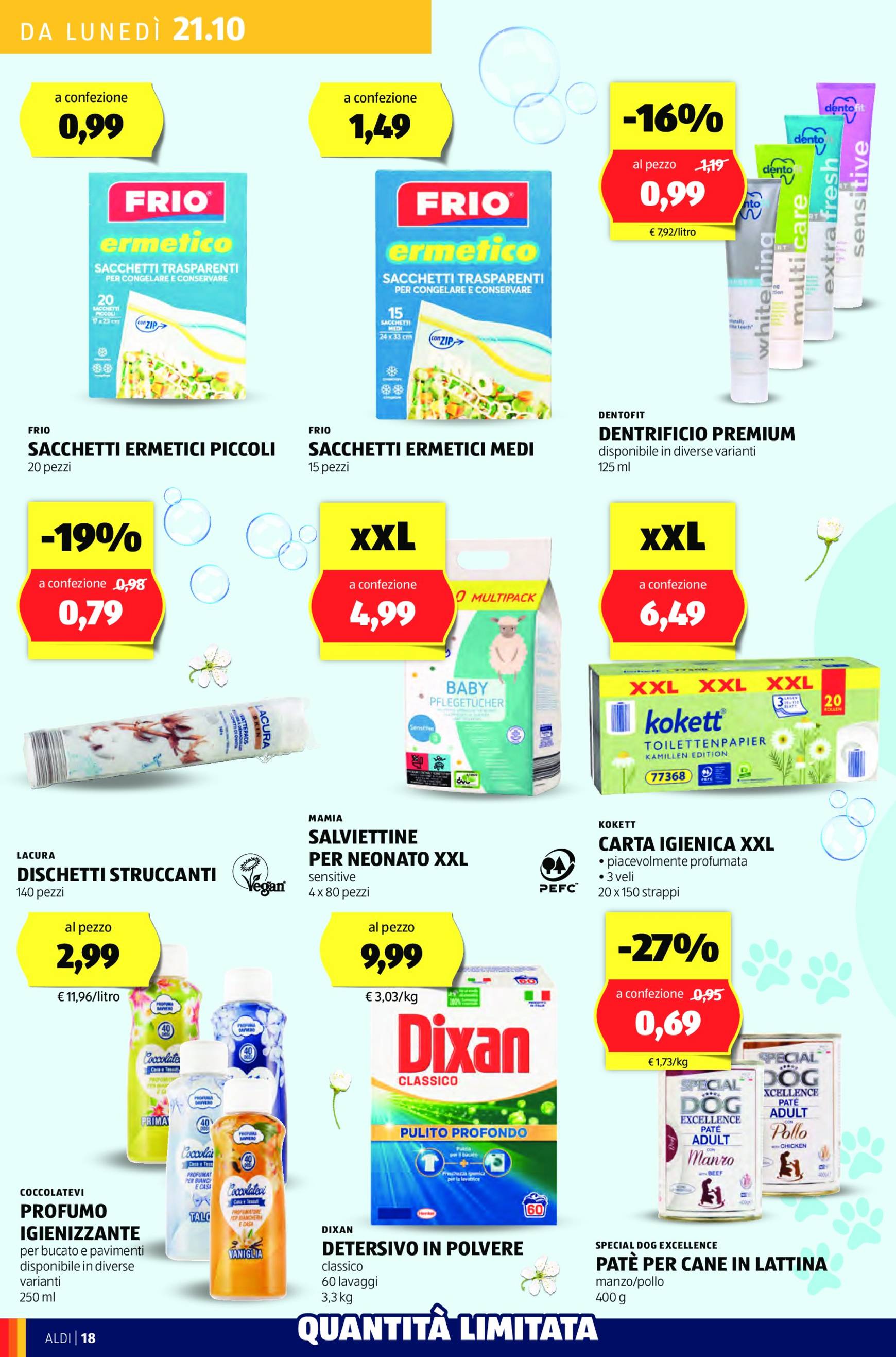 aldi - Volantino ALDI valido dal 21.10. al 27.10. - page: 18