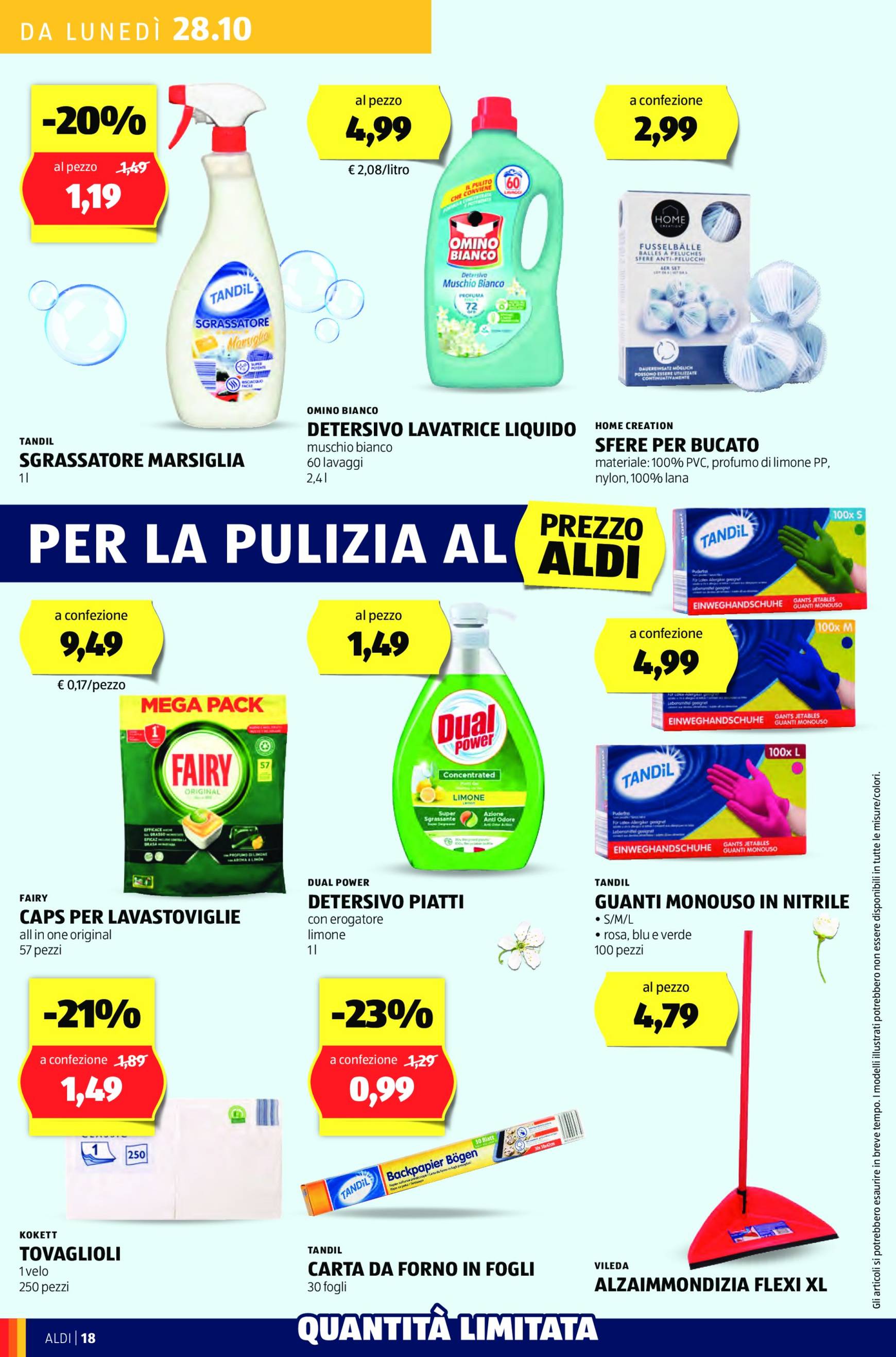 aldi - Volantino ALDI valido dal 28.10. al 03.11. - page: 18