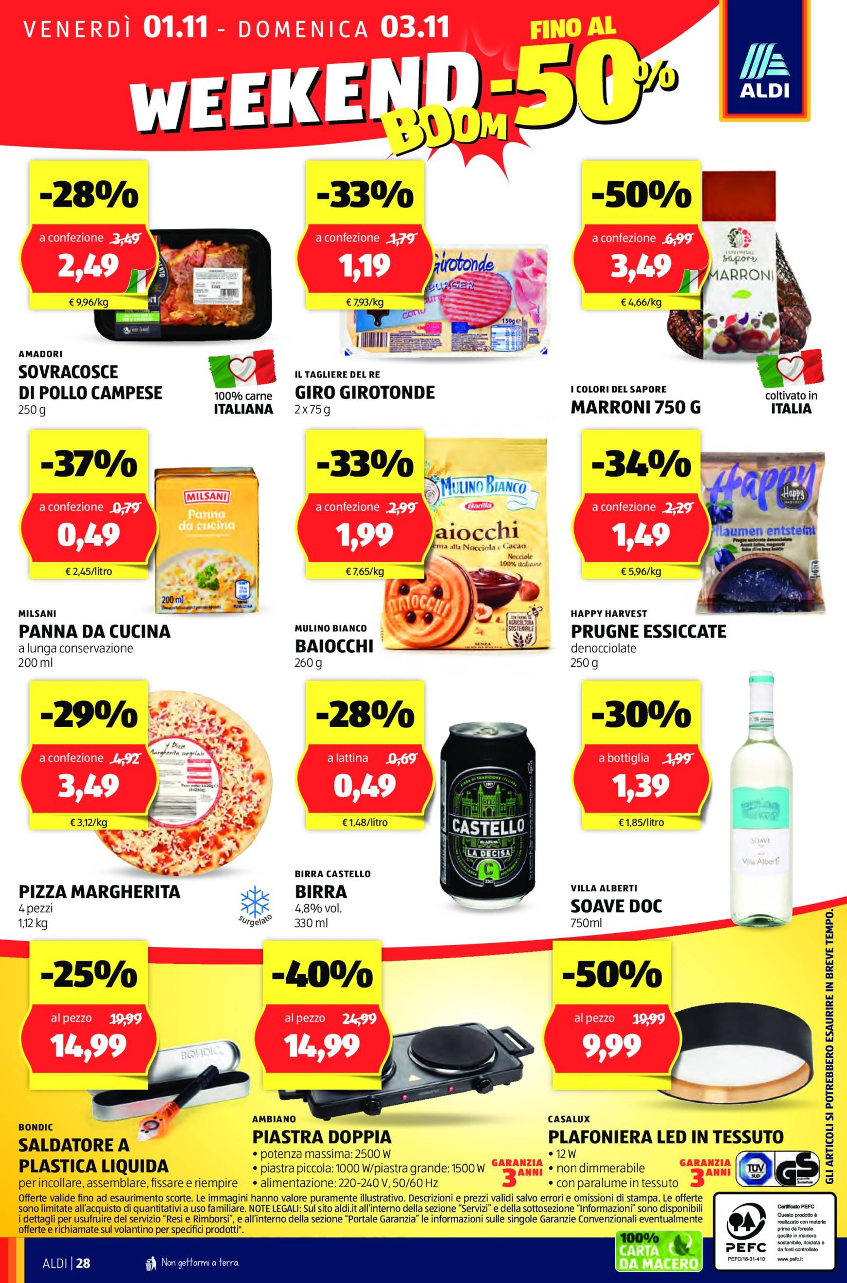 aldi - Volantino ALDI valido dal 28.10. al 03.11. - page: 28