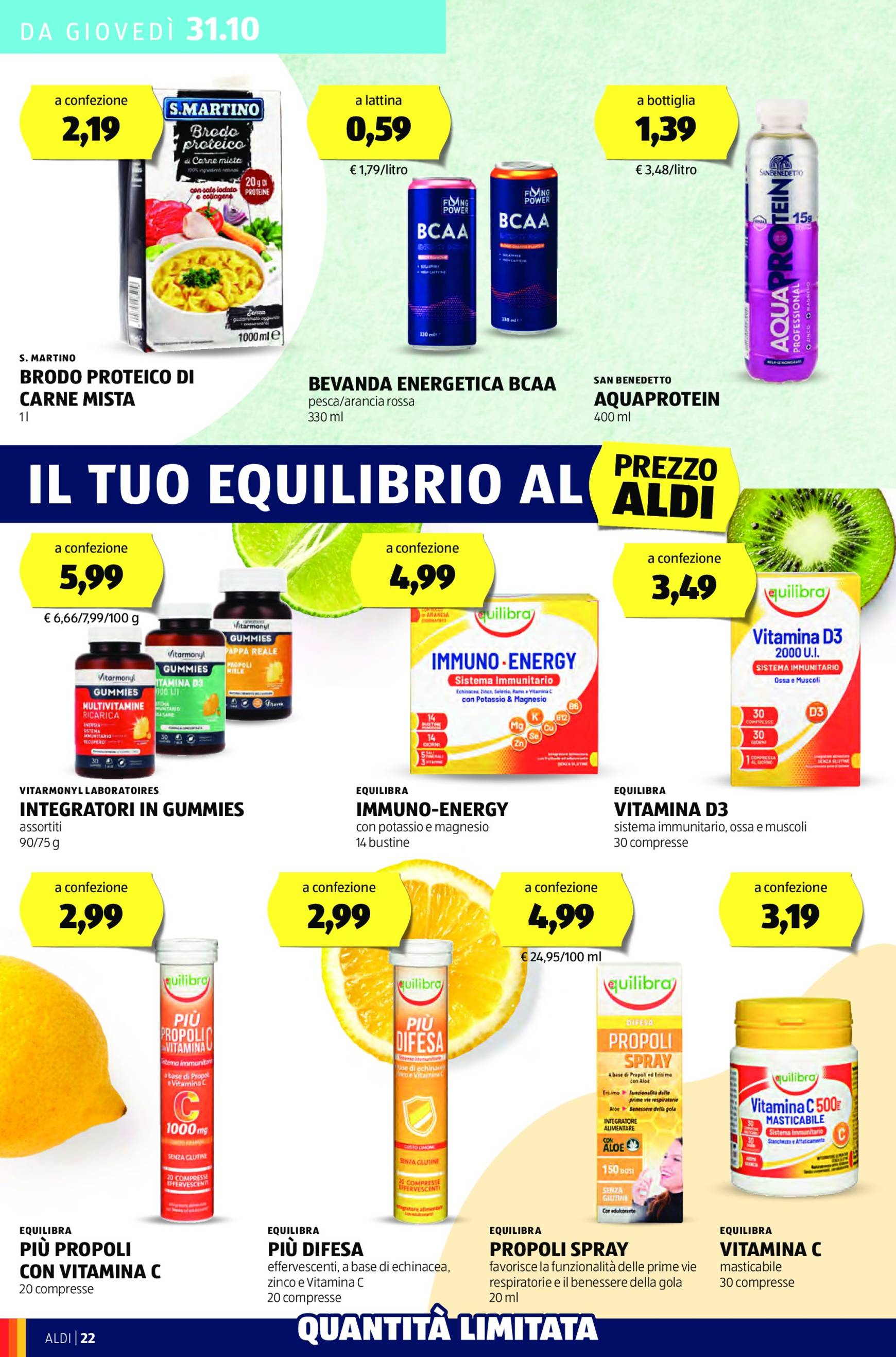 aldi - Volantino ALDI valido dal 28.10. al 03.11. - page: 22