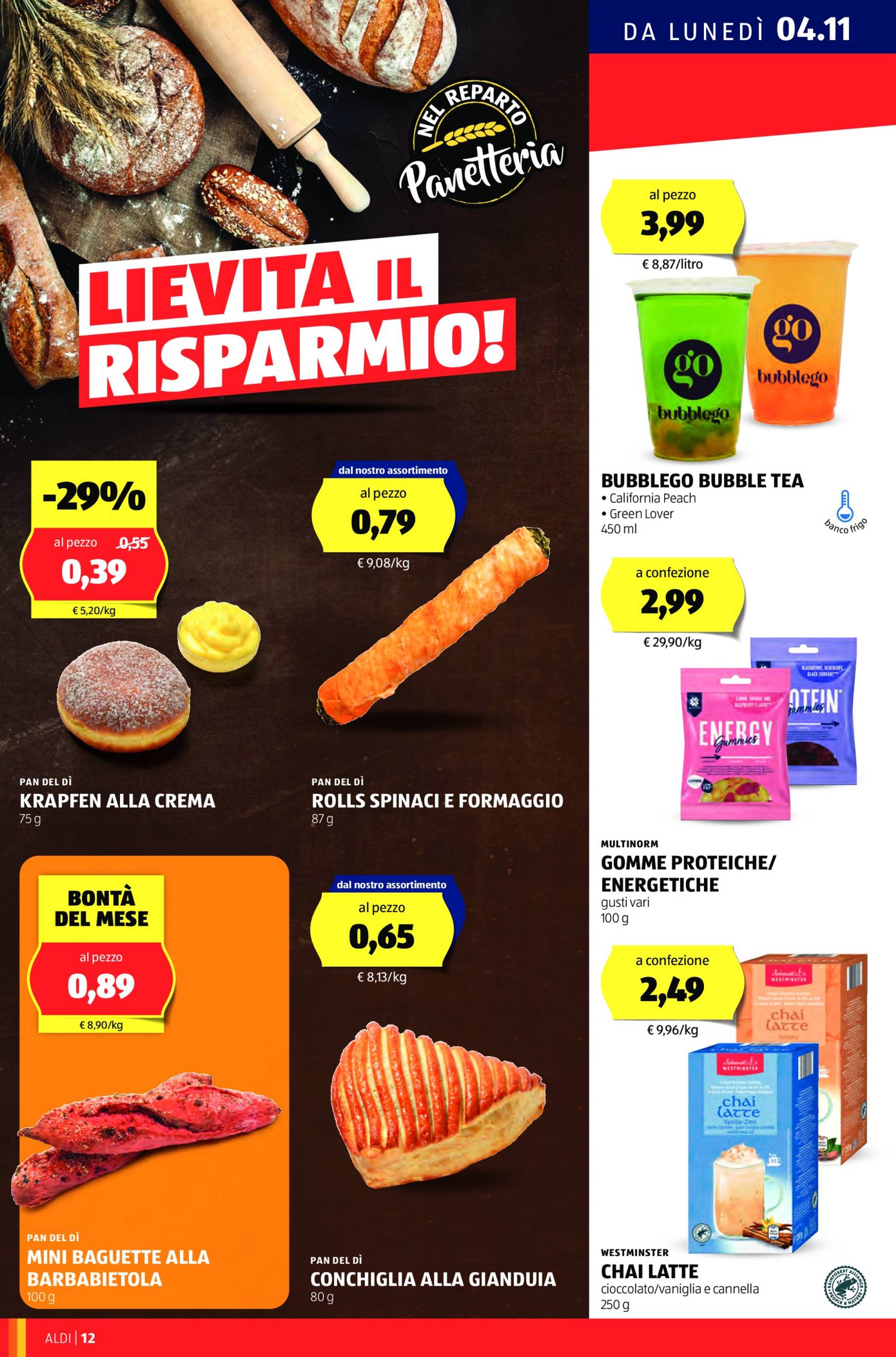 aldi - Volantino ALDI valido dal 04.11. al 10.11. - page: 12