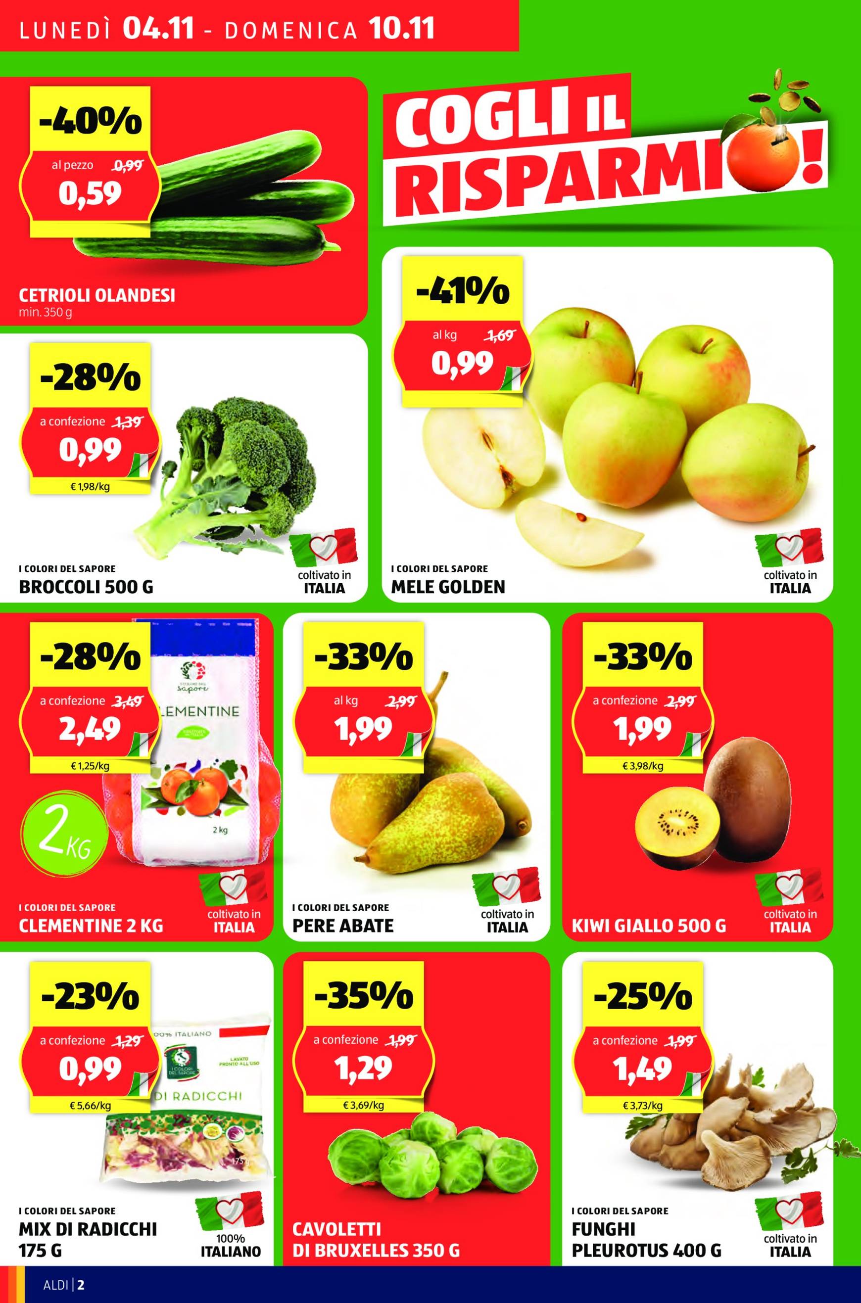 aldi - Volantino ALDI valido dal 04.11. al 10.11. - page: 2