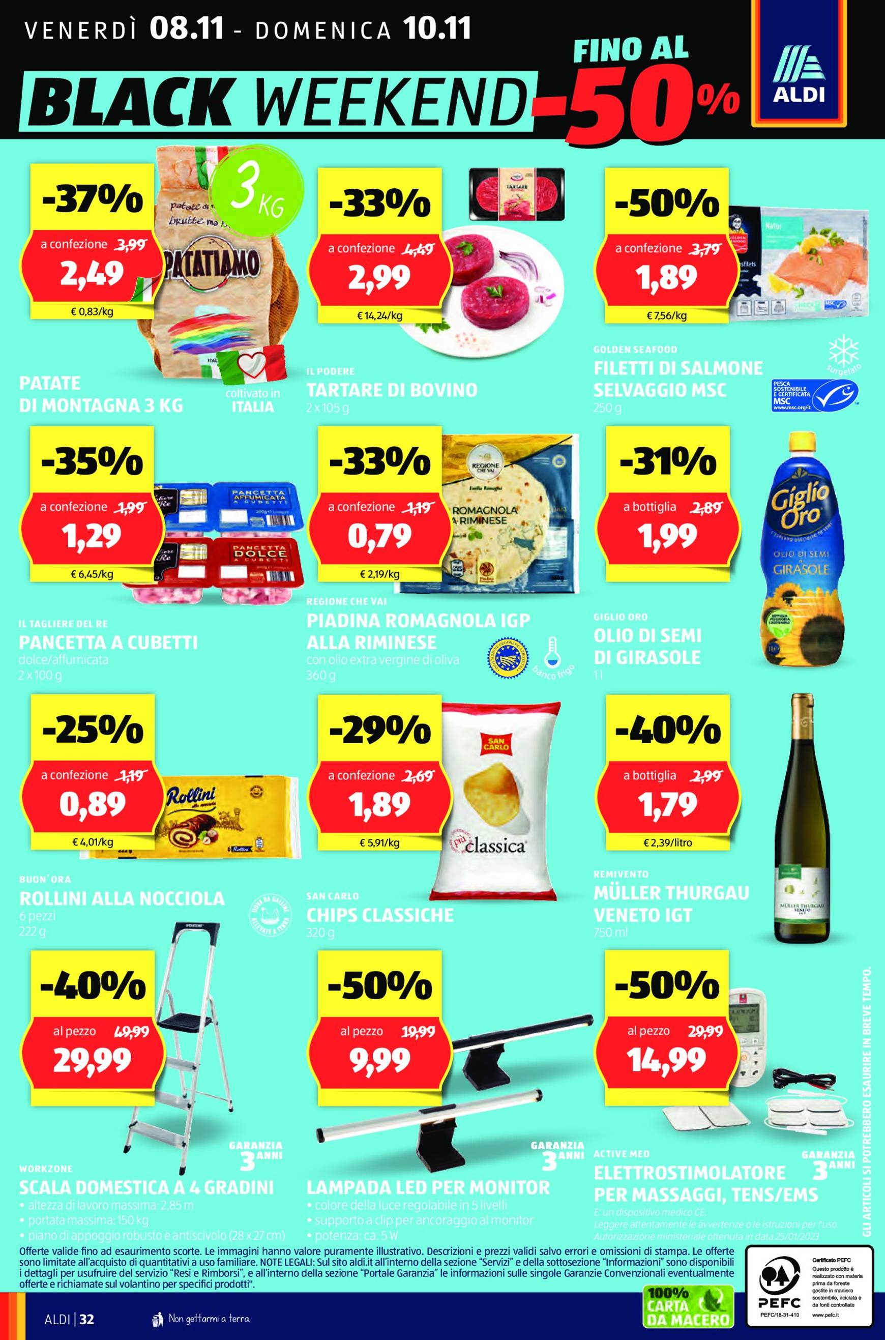 aldi - Volantino ALDI valido dal 04.11. al 10.11. - page: 32