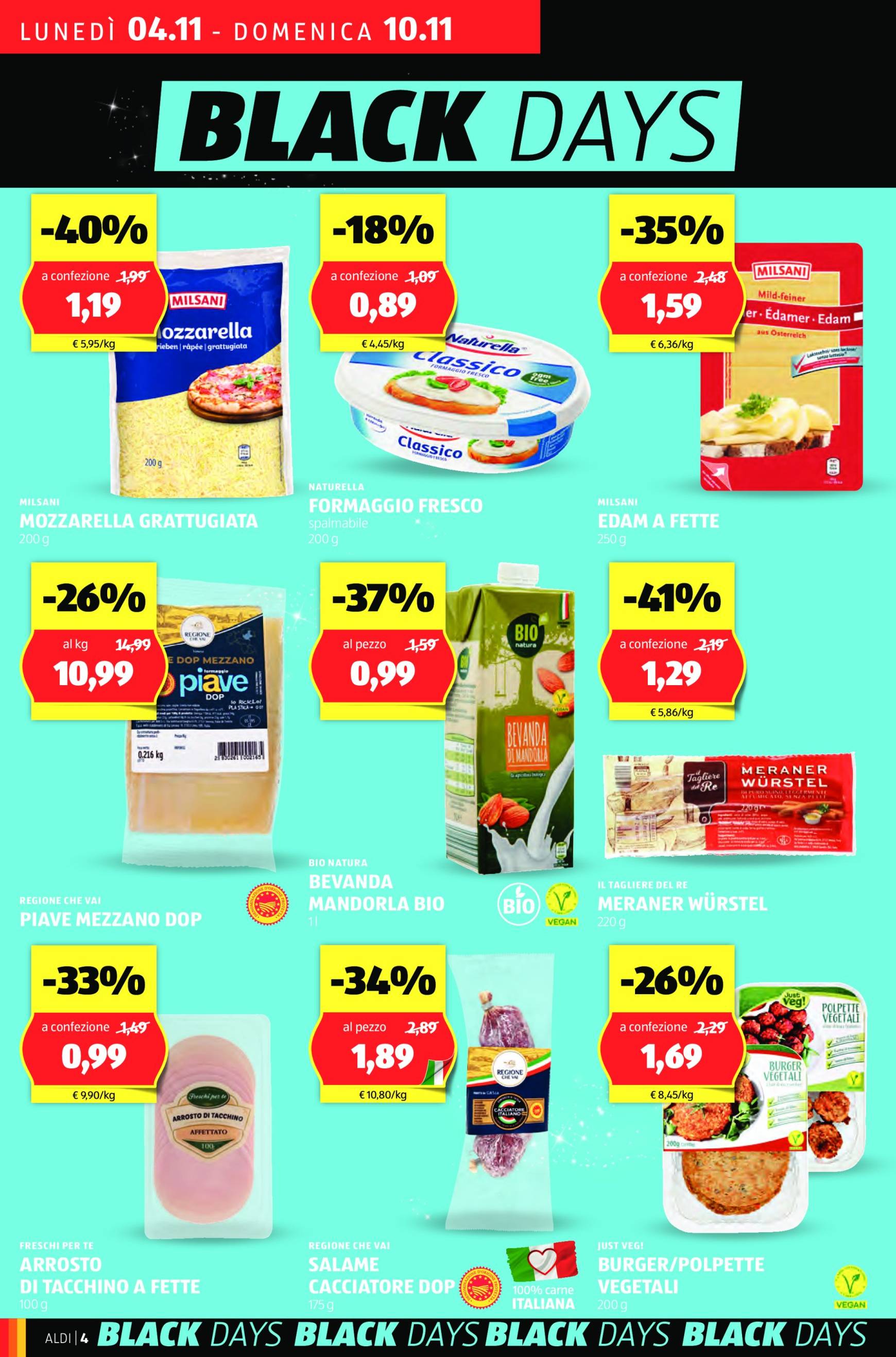 aldi - Volantino ALDI valido dal 04.11. al 10.11. - page: 4