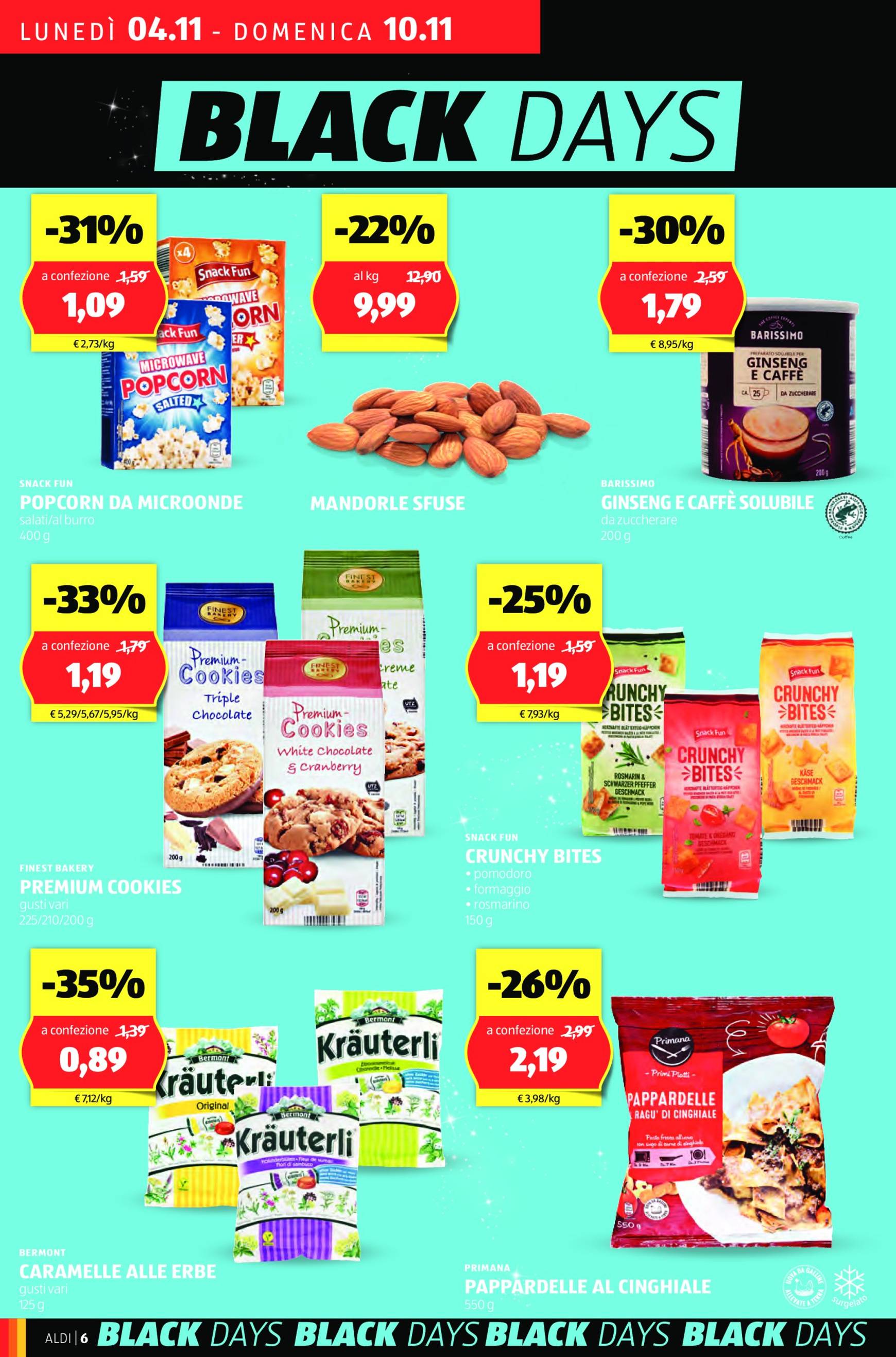 aldi - Volantino ALDI valido dal 04.11. al 10.11. - page: 6