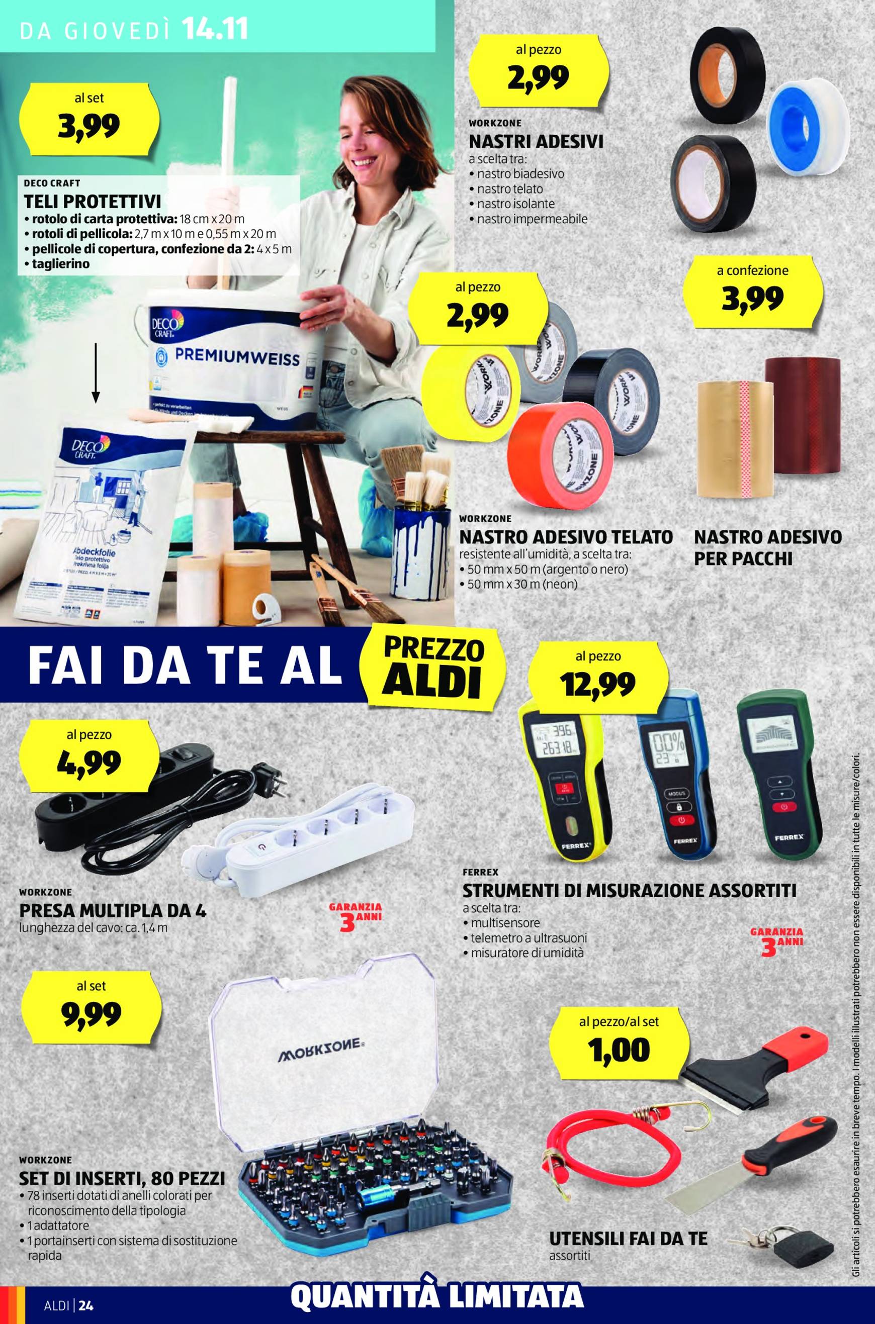 aldi - Volantino ALDI valido dal 11.11. al 17.11. - page: 24