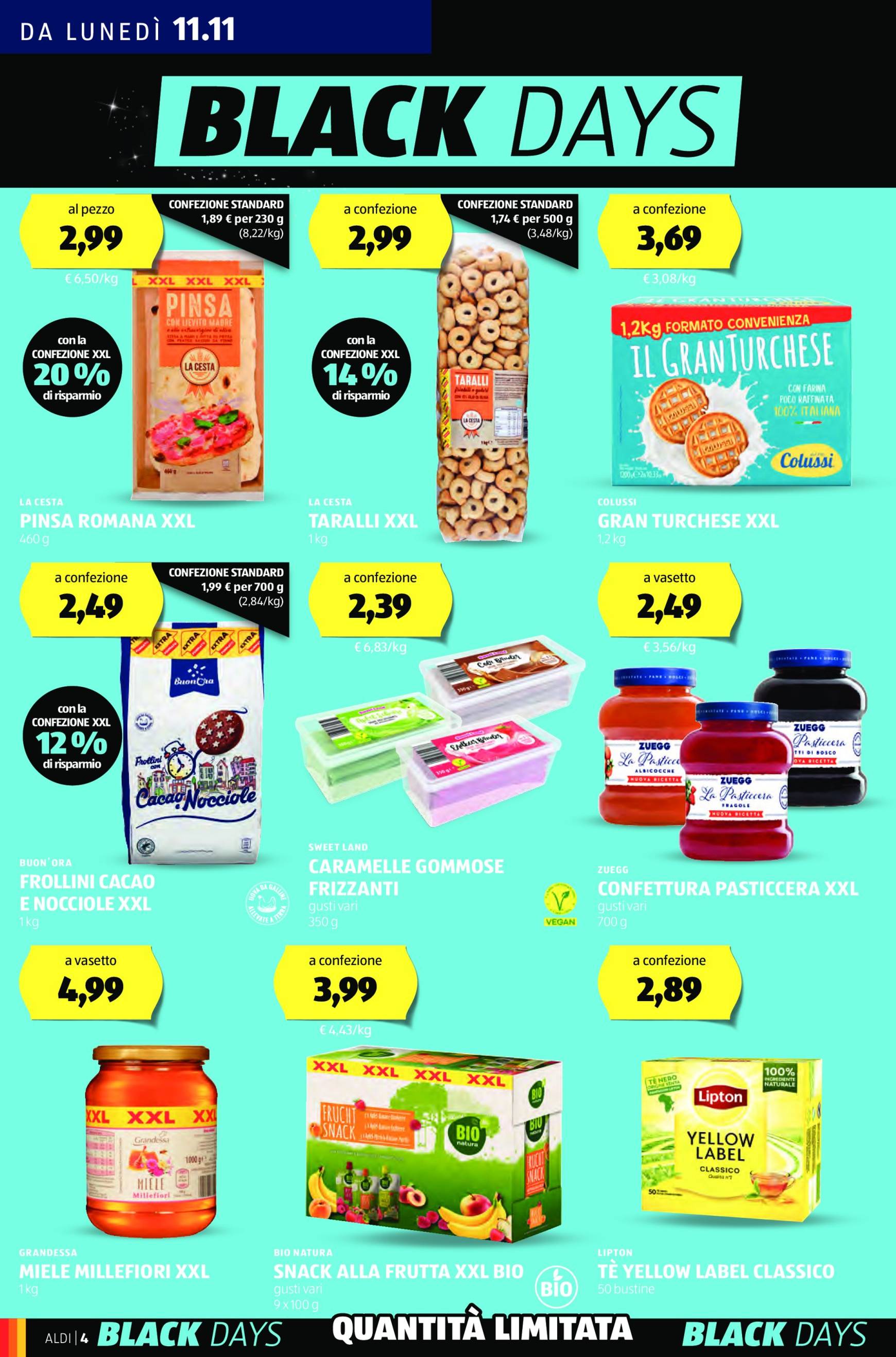 aldi - Volantino ALDI valido dal 11.11. al 17.11. - page: 4