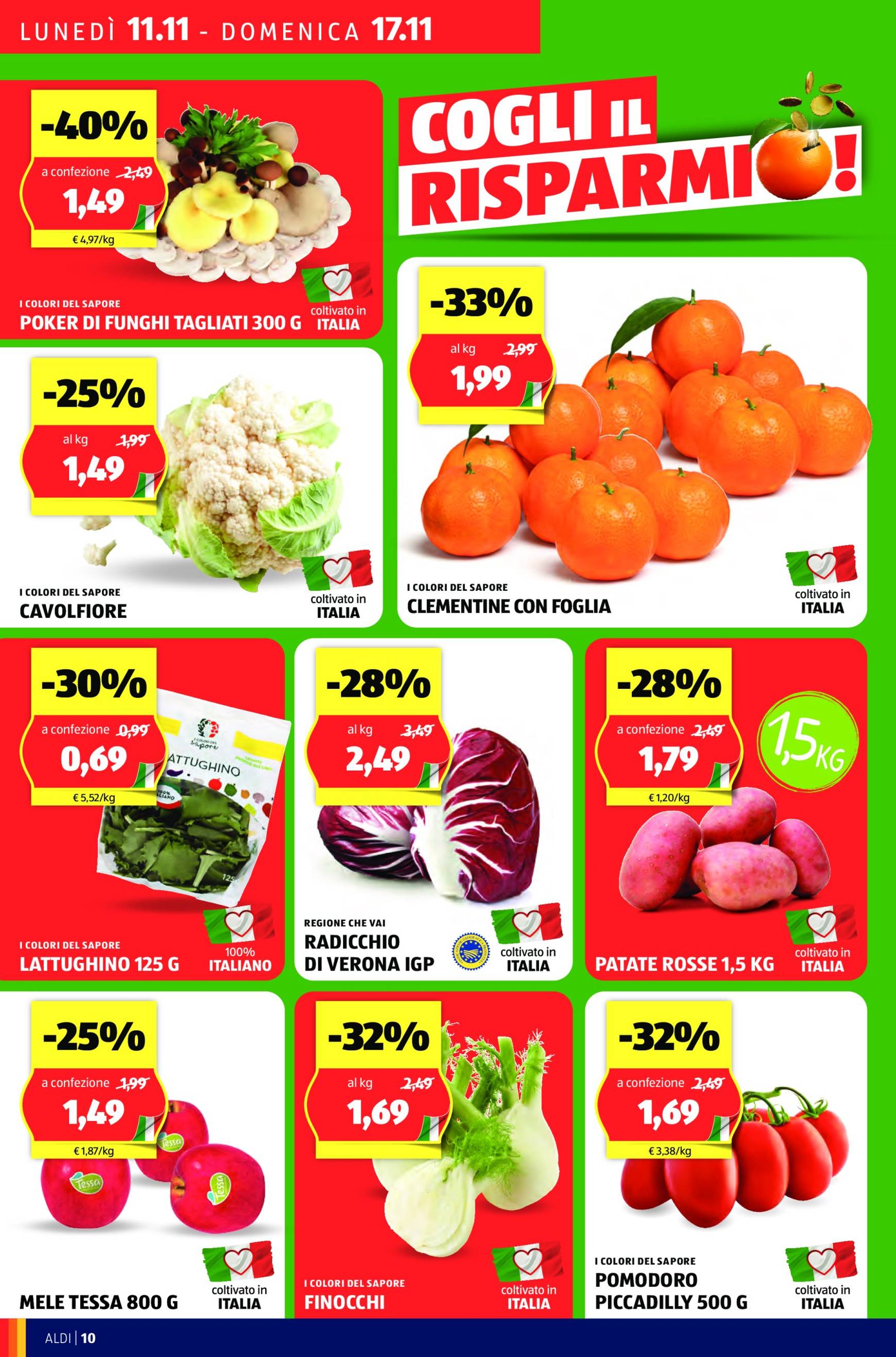 aldi - Volantino ALDI valido dal 11.11. al 17.11. - page: 10