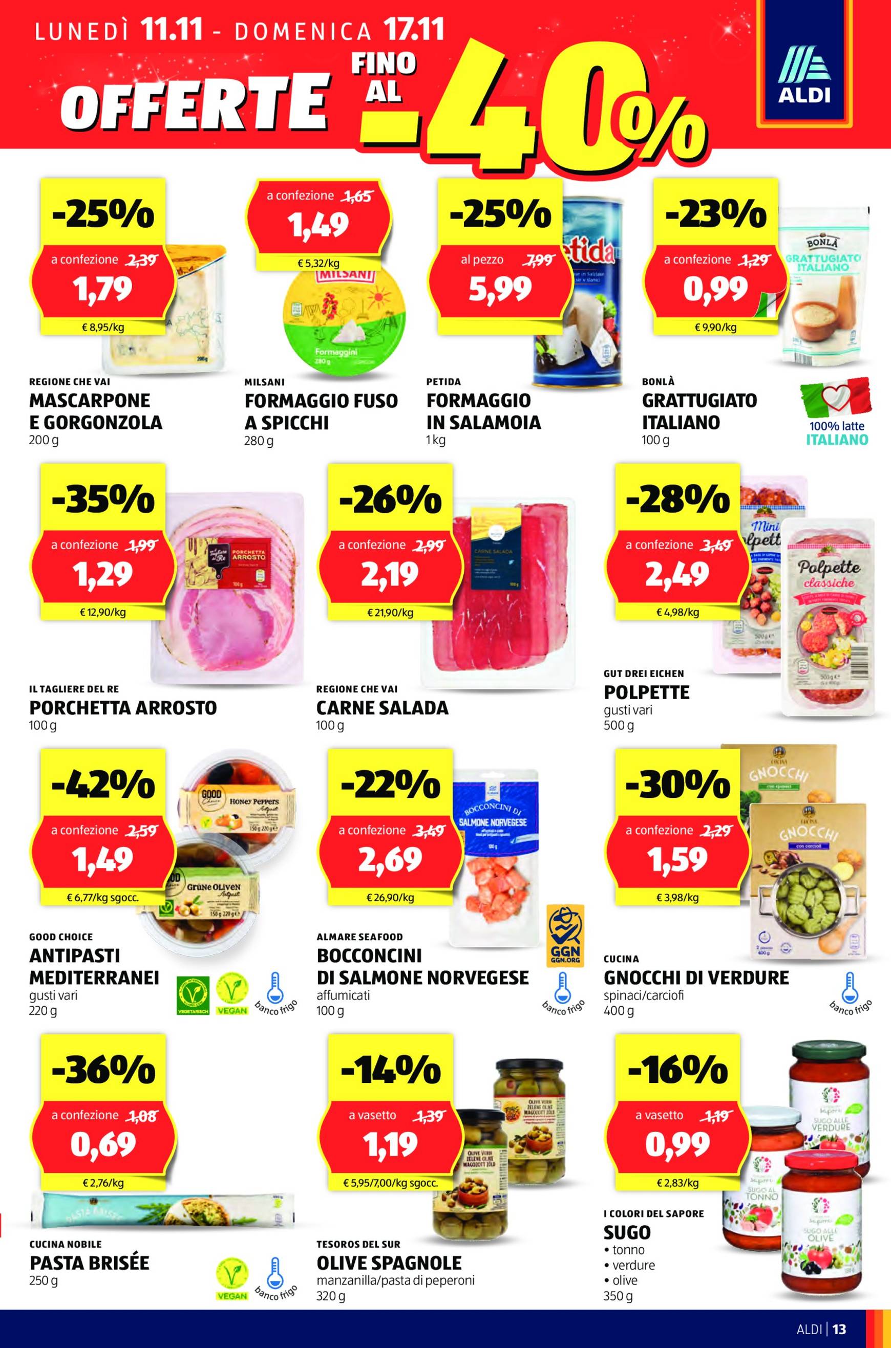 aldi - Volantino ALDI valido dal 11.11. al 17.11. - page: 13