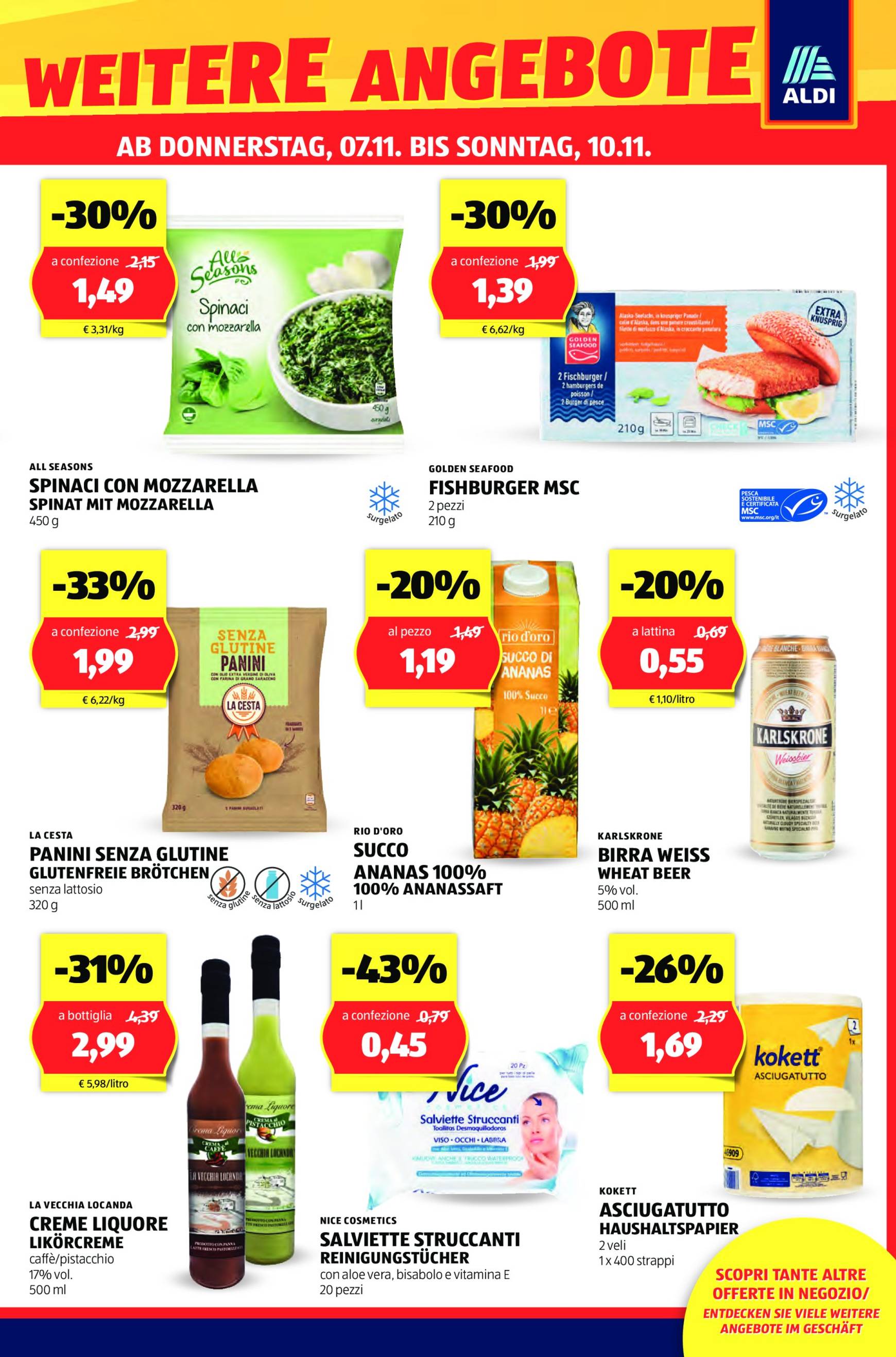 aldi - Volantino ALDI - Offerte nuova apertura Bolzano valido dal 07.11. al 10.11. - page: 15