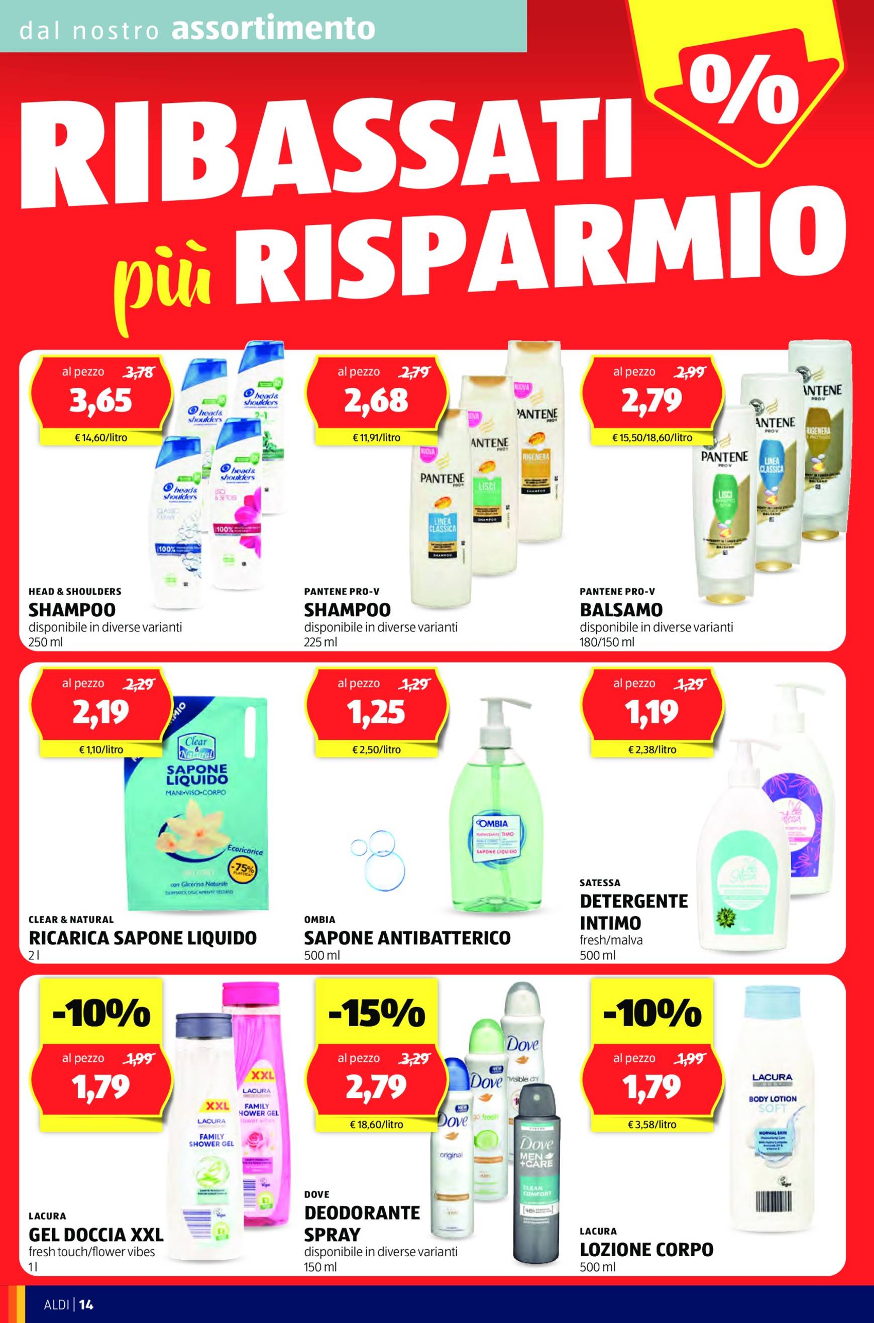 aldi - Volantino ALDI - Ribassati più risparmio valido dal 04.11. al 30.11. - page: 14