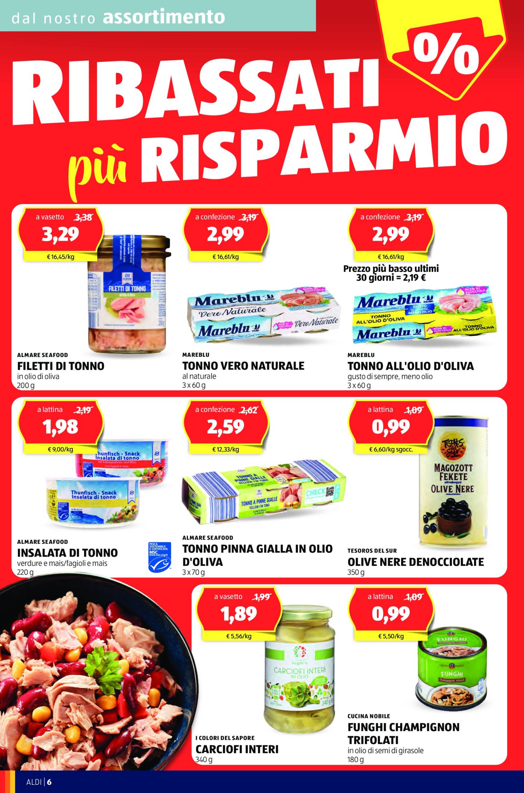 aldi - Volantino ALDI - Ribassati più risparmio valido dal 04.11. al 30.11. - page: 6