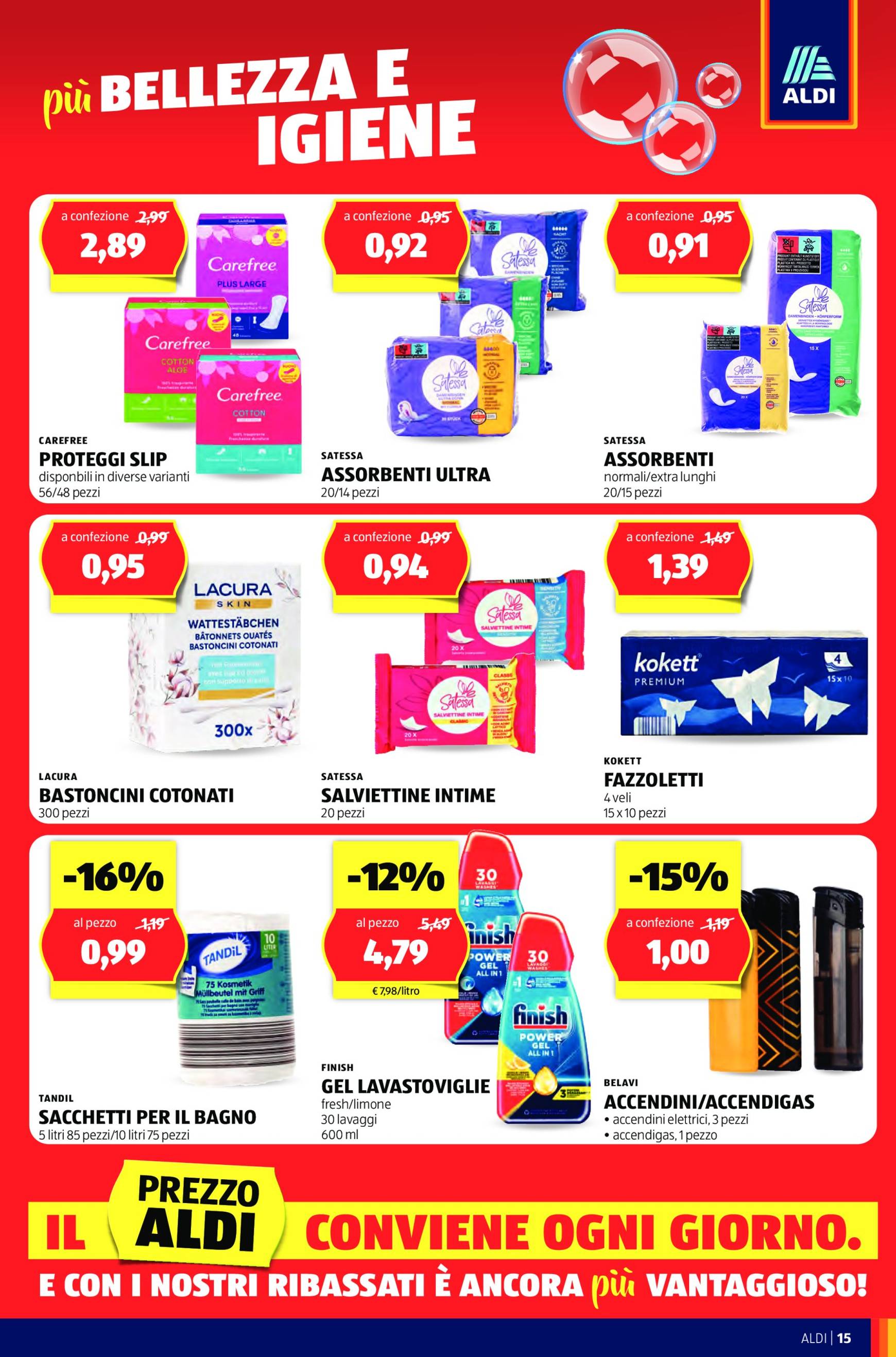 aldi - Volantino ALDI - Ribassati più risparmio valido dal 04.11. al 30.11. - page: 15